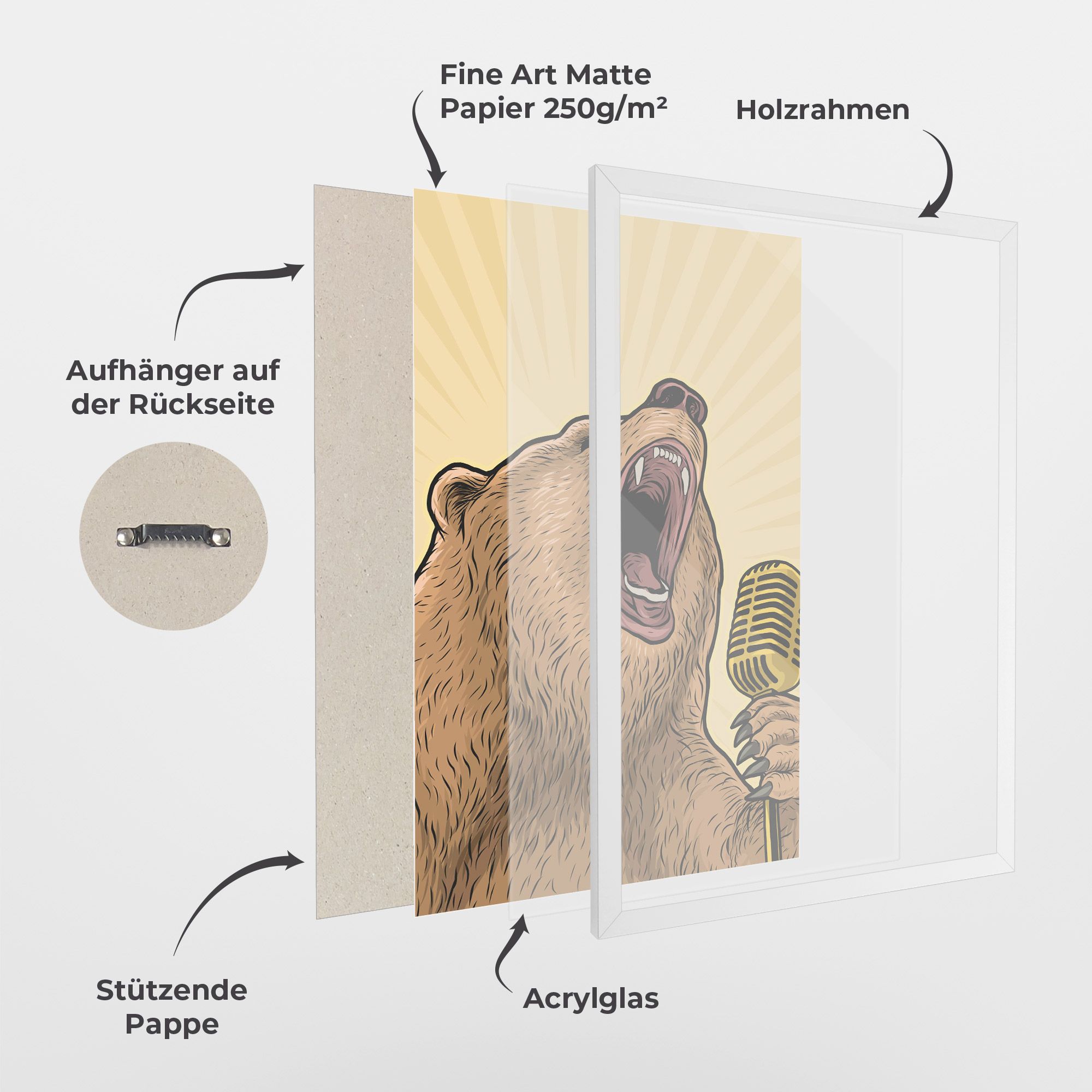 Bear Singing mockup 1