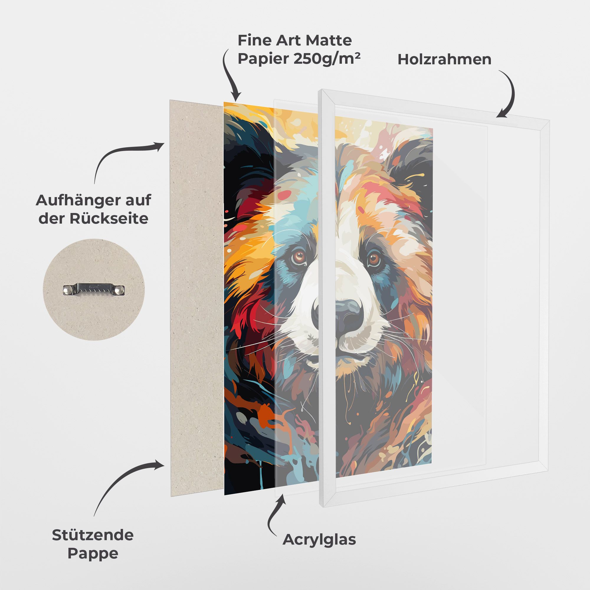 Cream Color Bear mockup 1