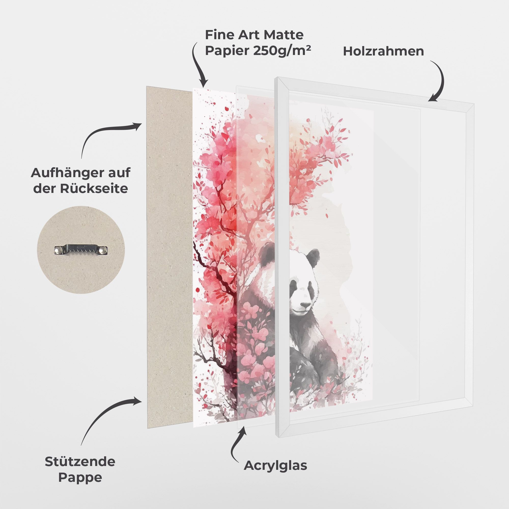 Pink Flower Panda mockup 1