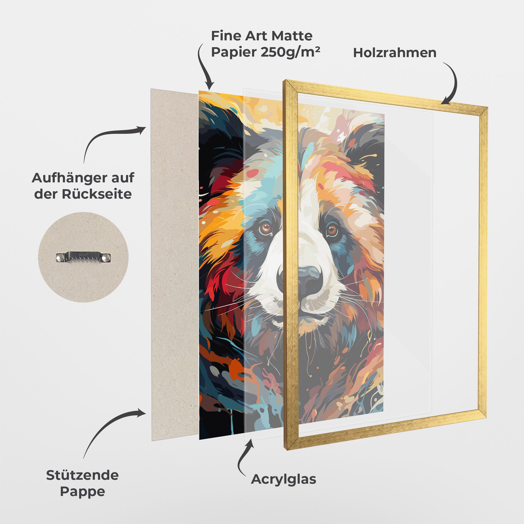 Cream Color Bear mockup 1