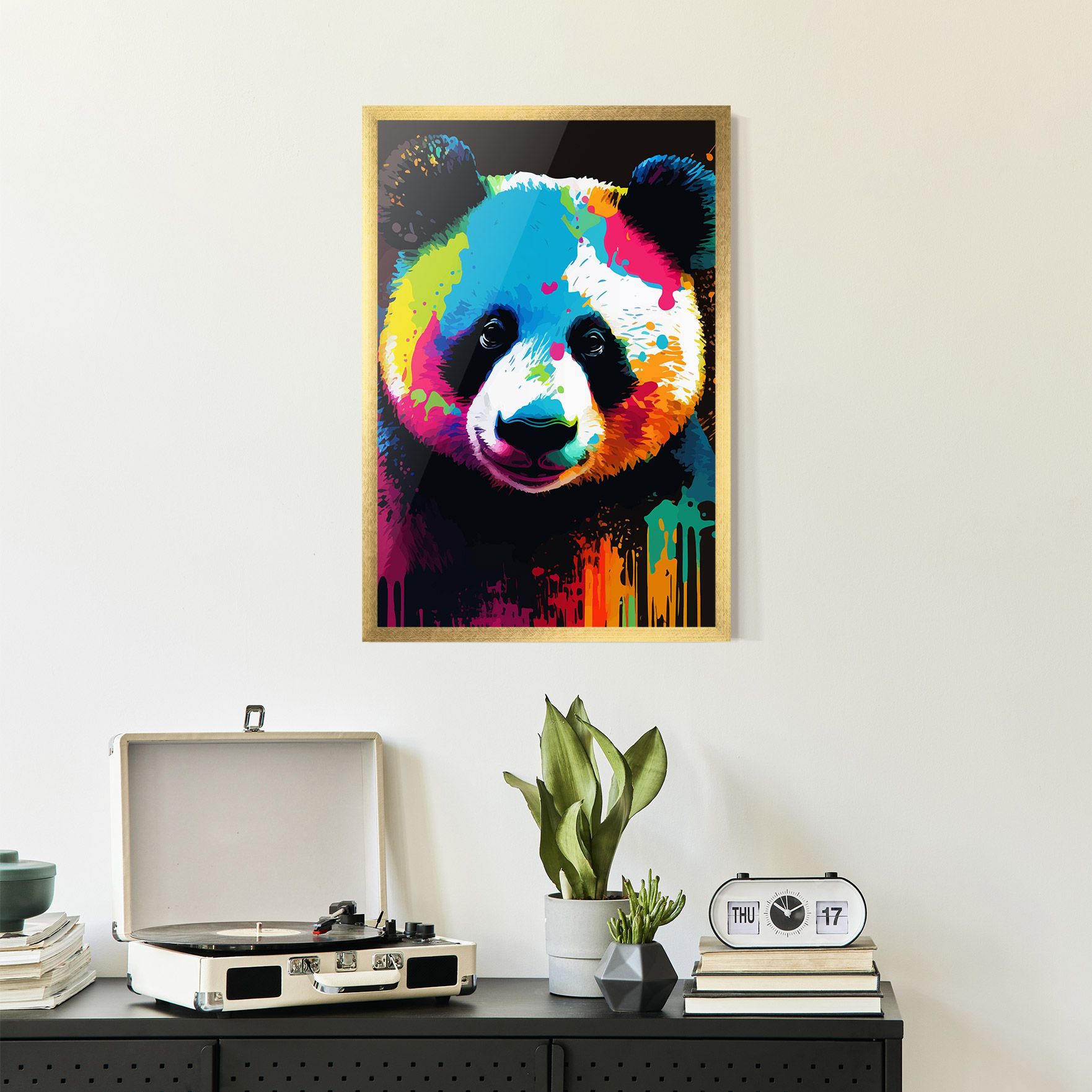 Panda Color Art mockup 2