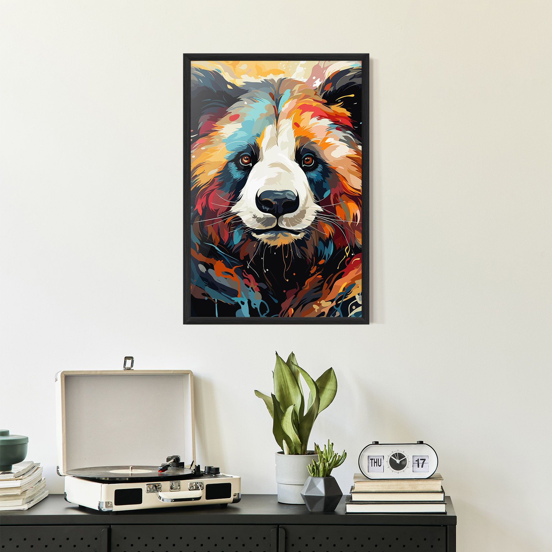 Cream Color Bear mockup 2