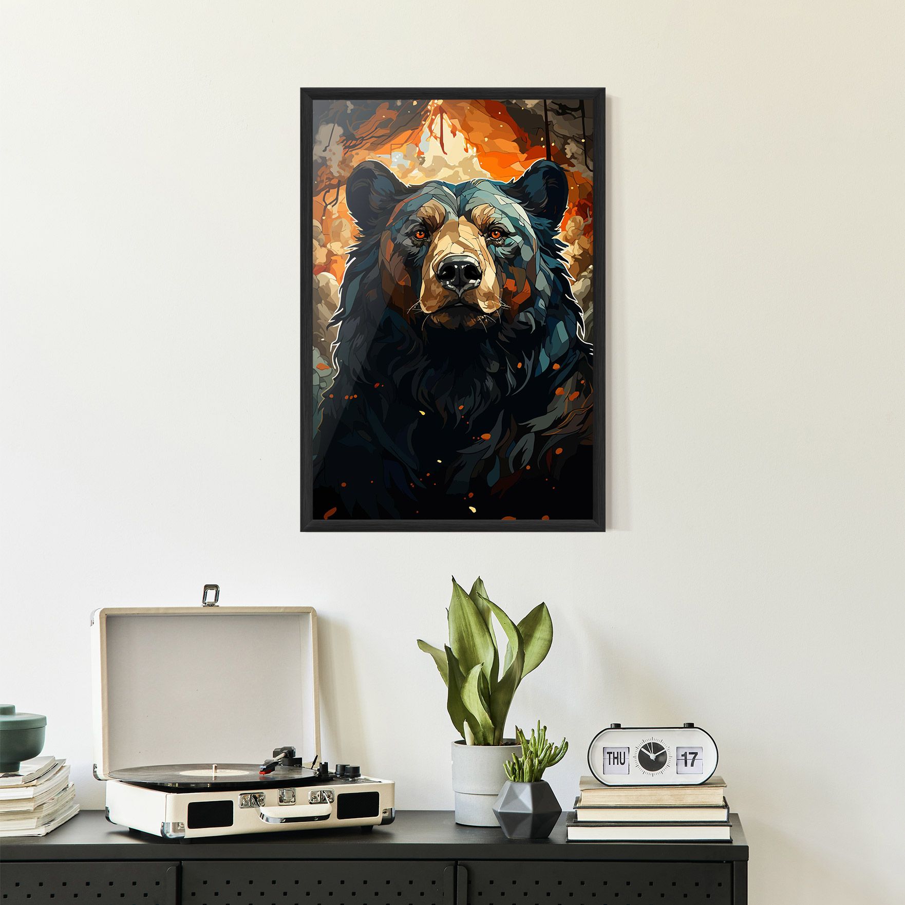 Pretty Bear Art mockup 2