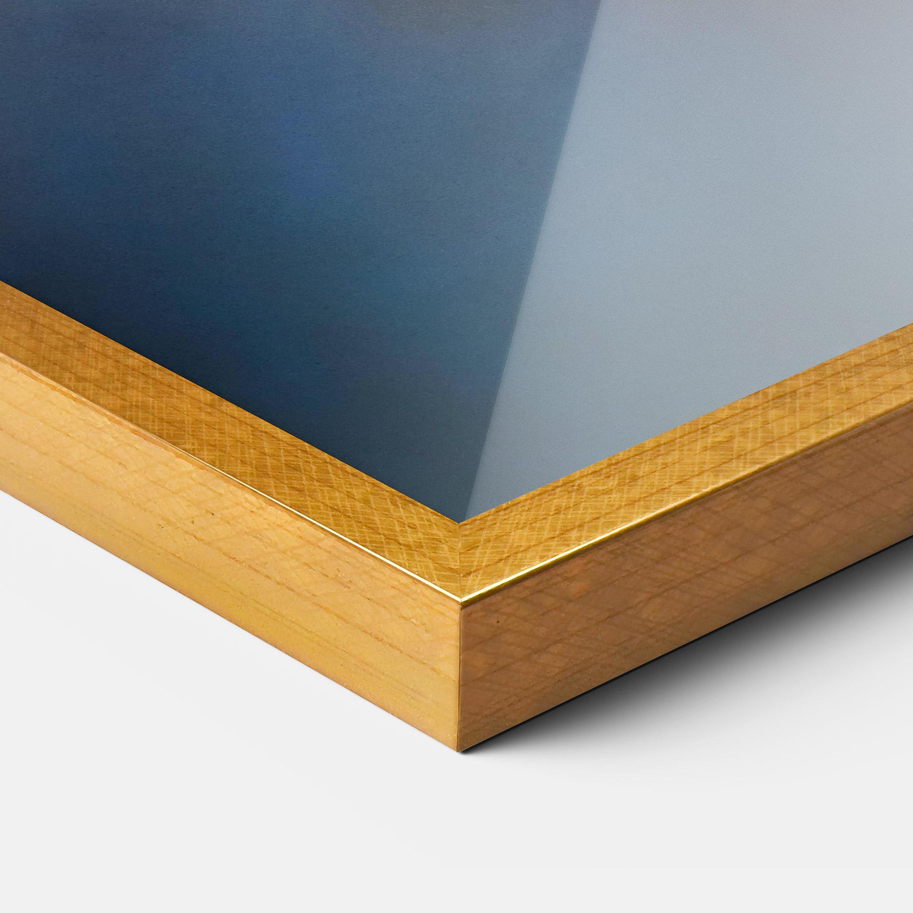 Gerahmte Poster Bear Head mockup 3