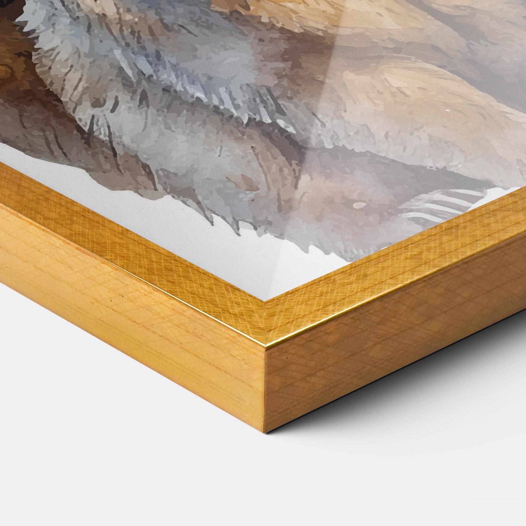 Gerahmte Poster Mama Bear mockup 3