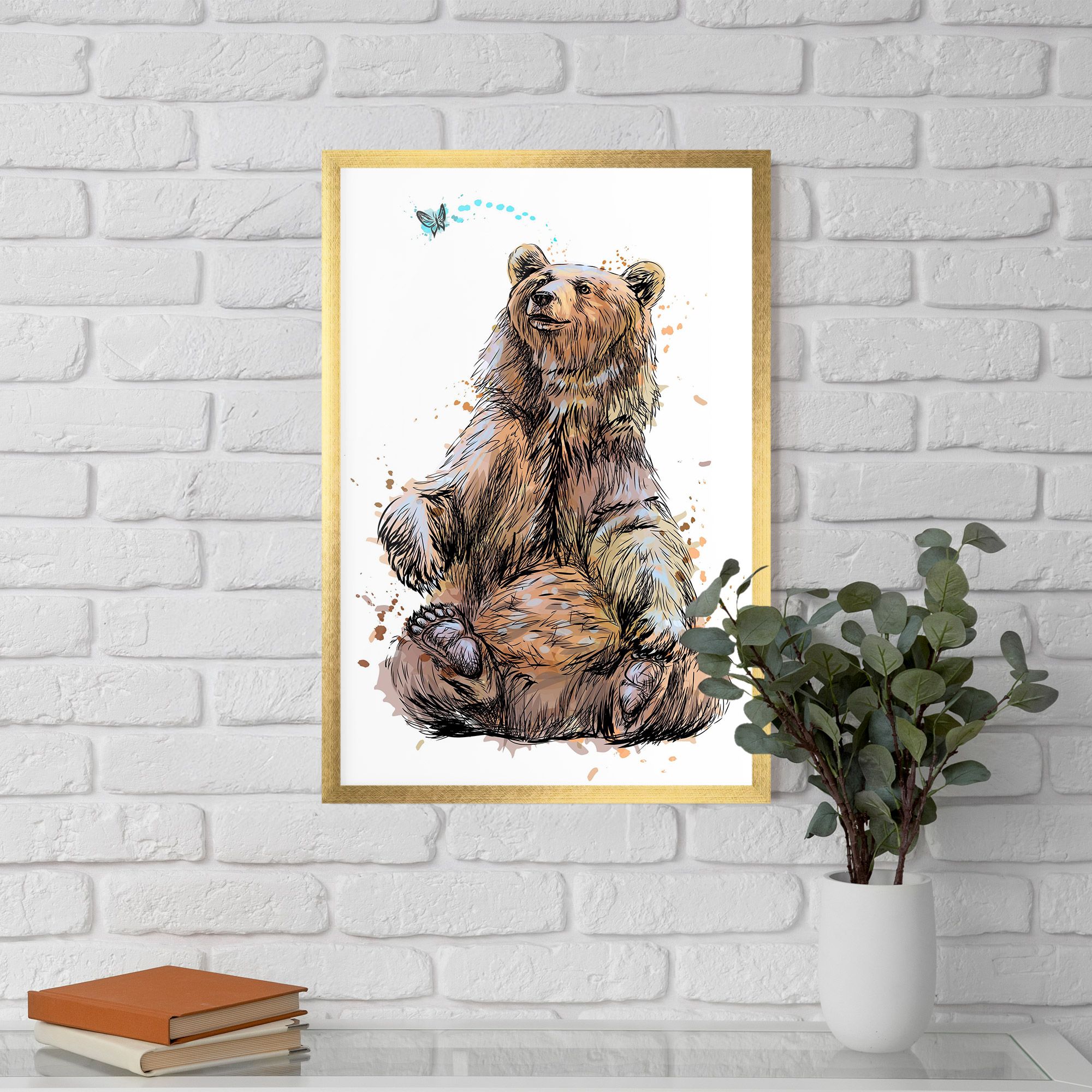Butterfly Bear mockup 5