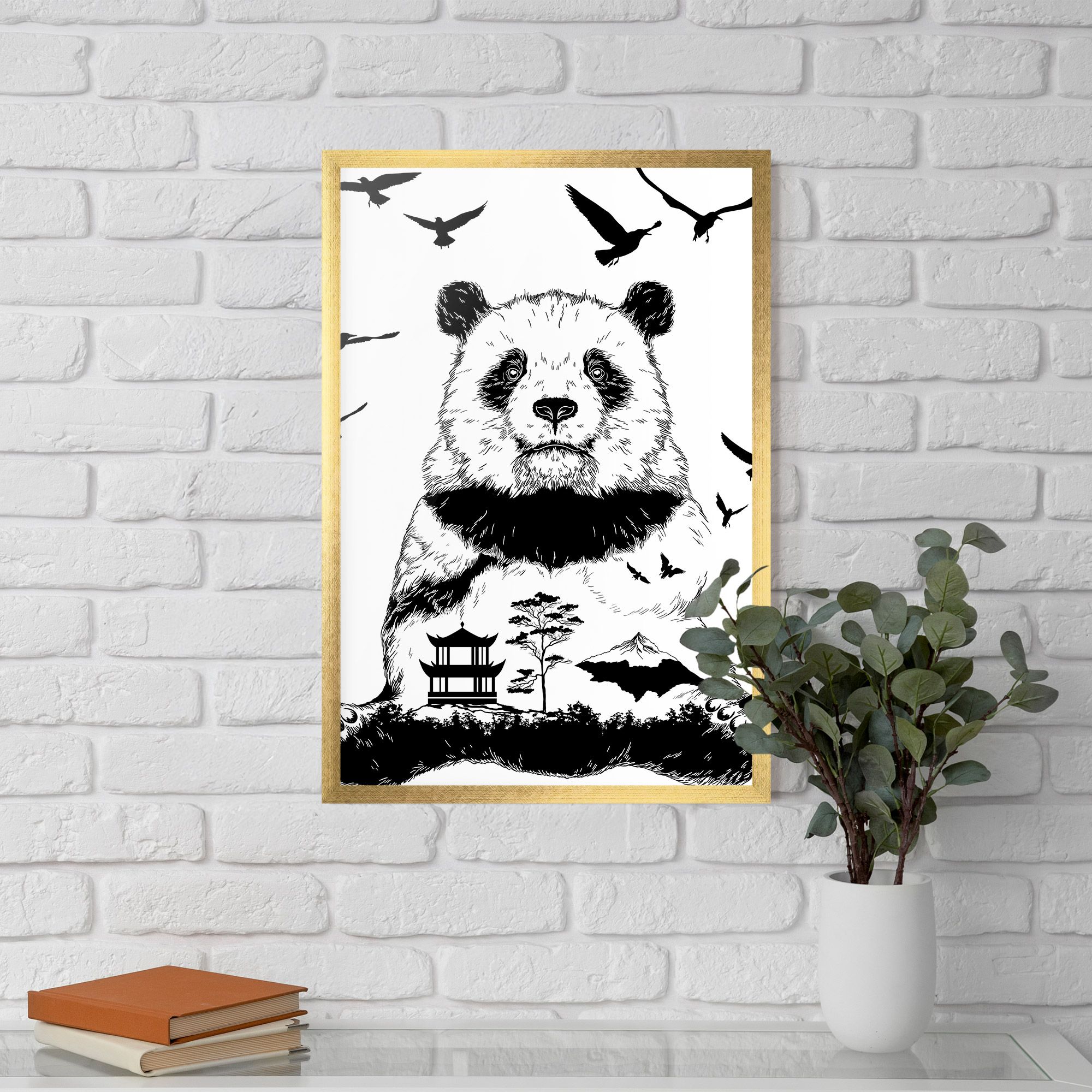 Panda Bear mockup 5
