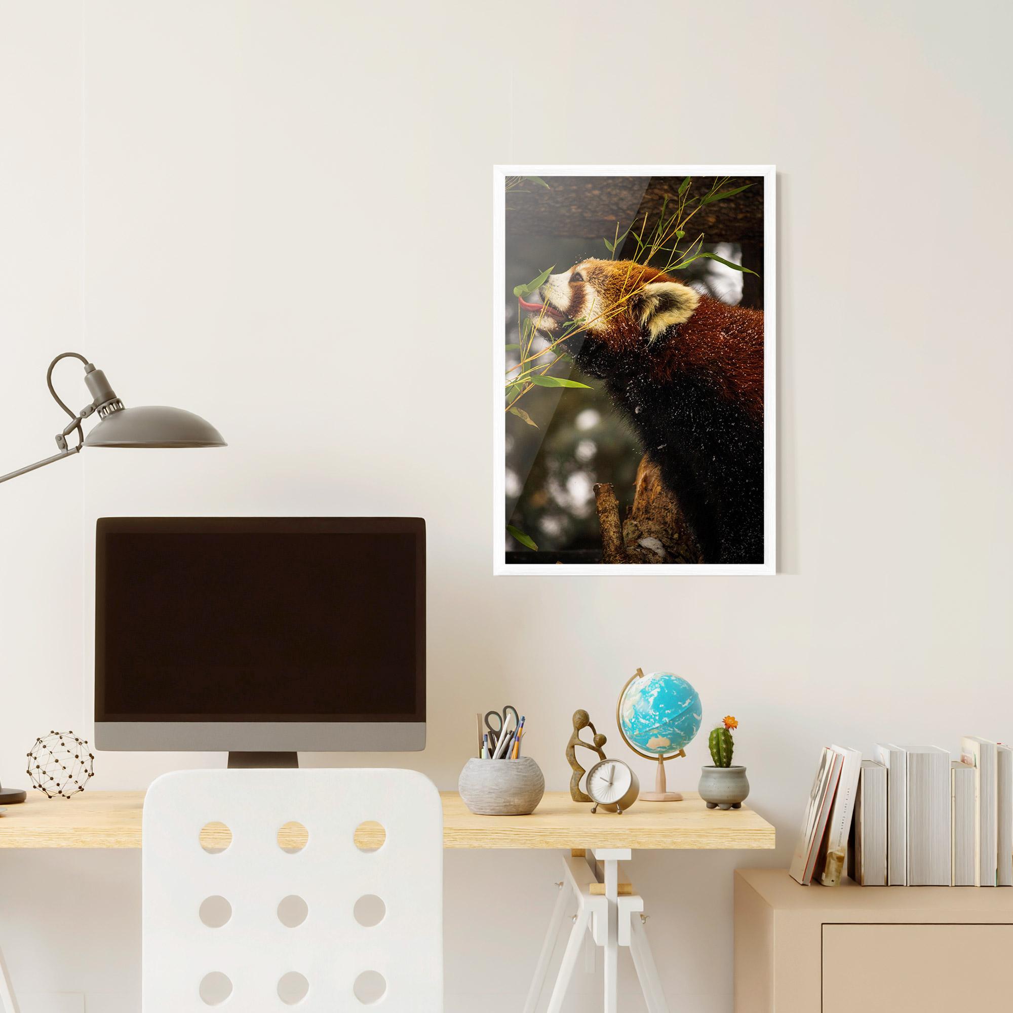 Gerahmte Poster Red Panda mockup 6