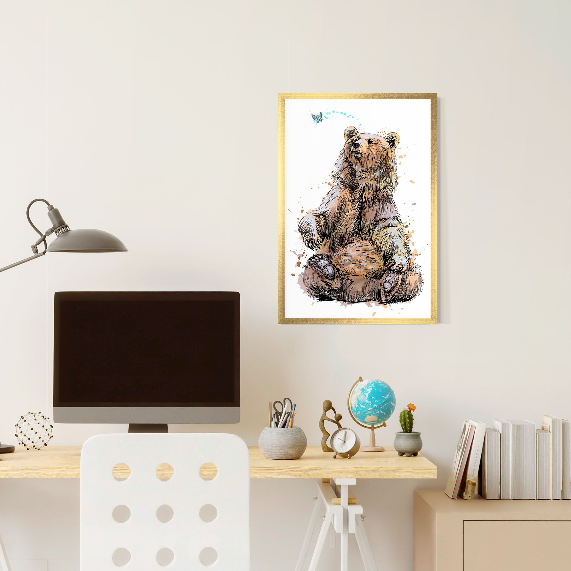 Butterfly Bear mockup 6