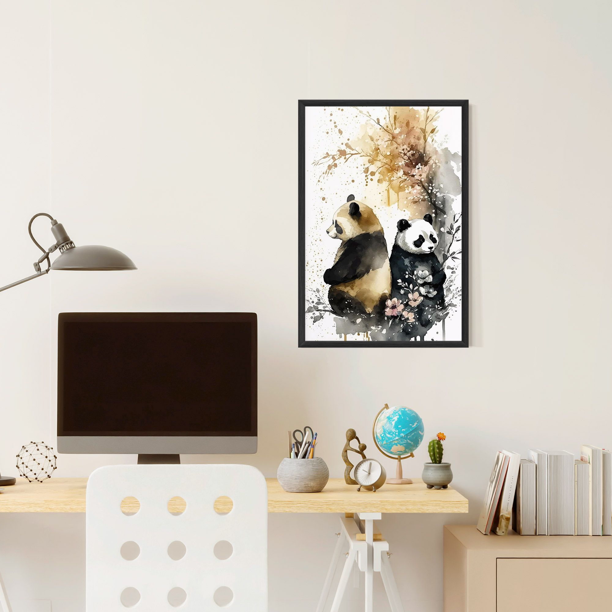 Gold Panda Art mockup 6