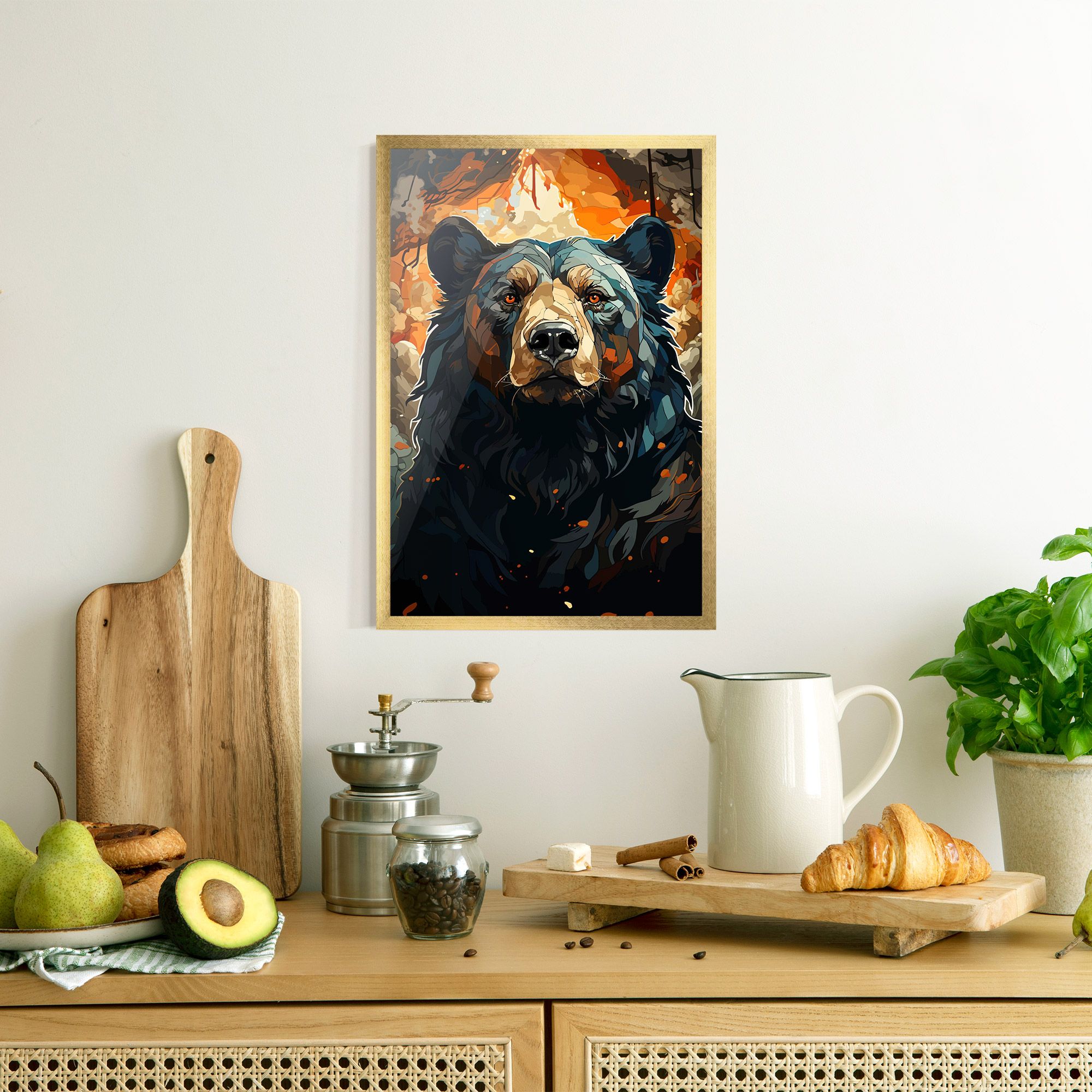 Pretty Bear Art mockup 8
