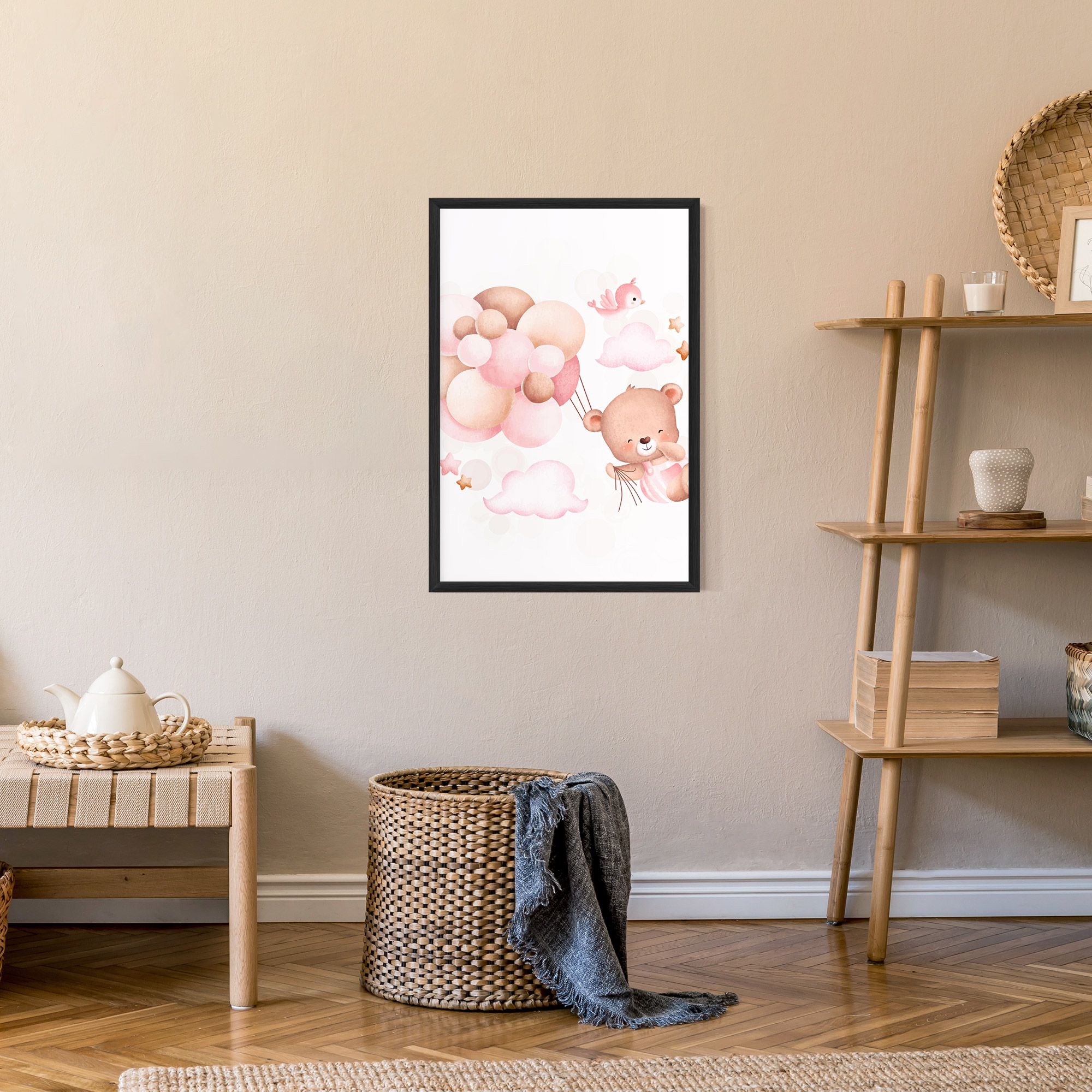 Pink Bear Balloons mockup 9