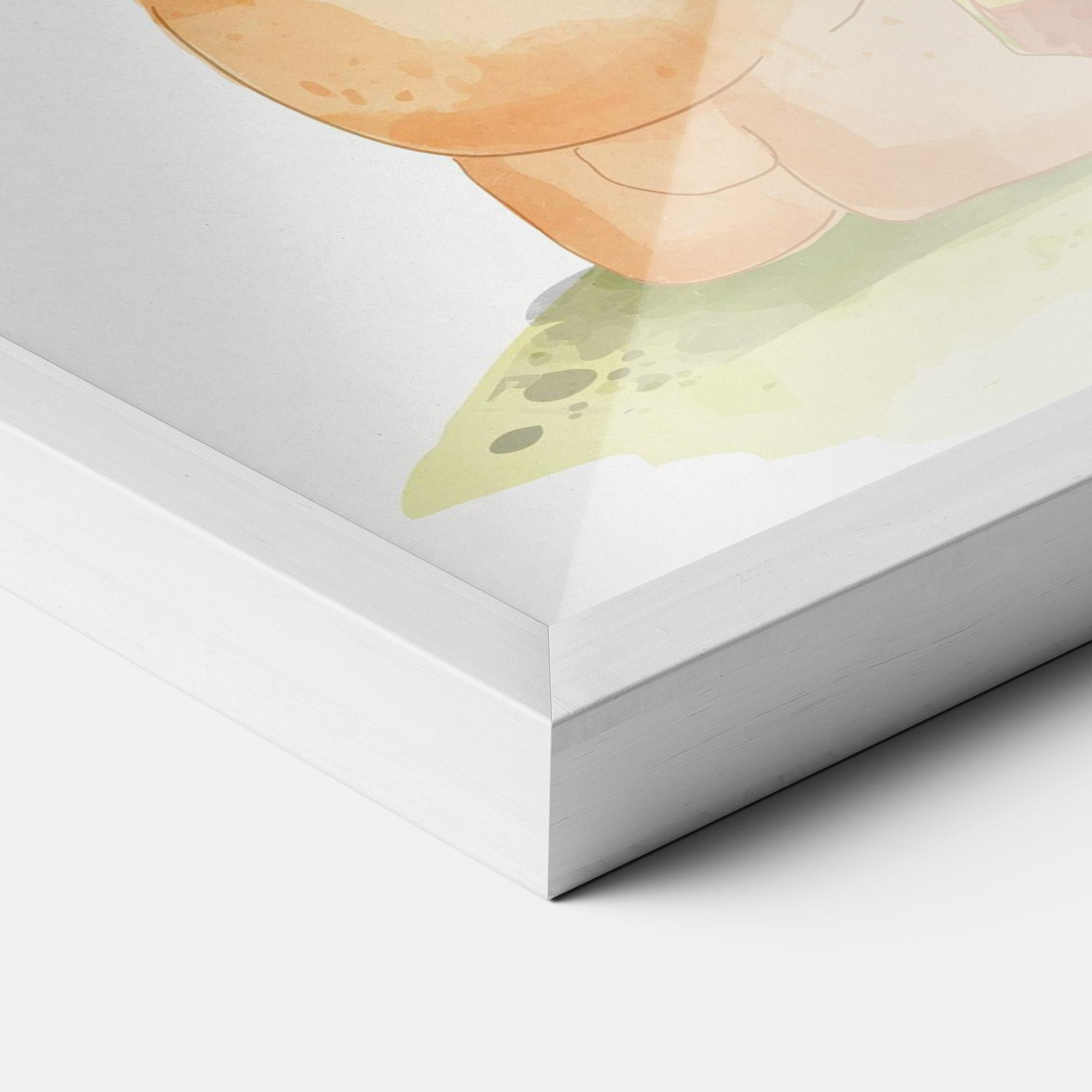 Gerahmte Poster Lion Moon mockup 3