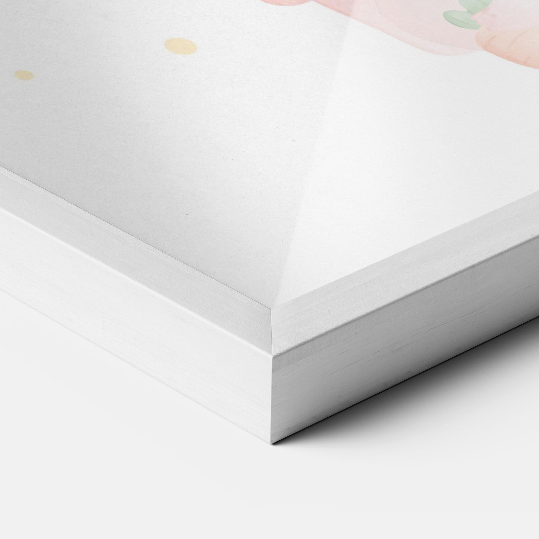 Gerahmte Poster Star Bunny mockup 3