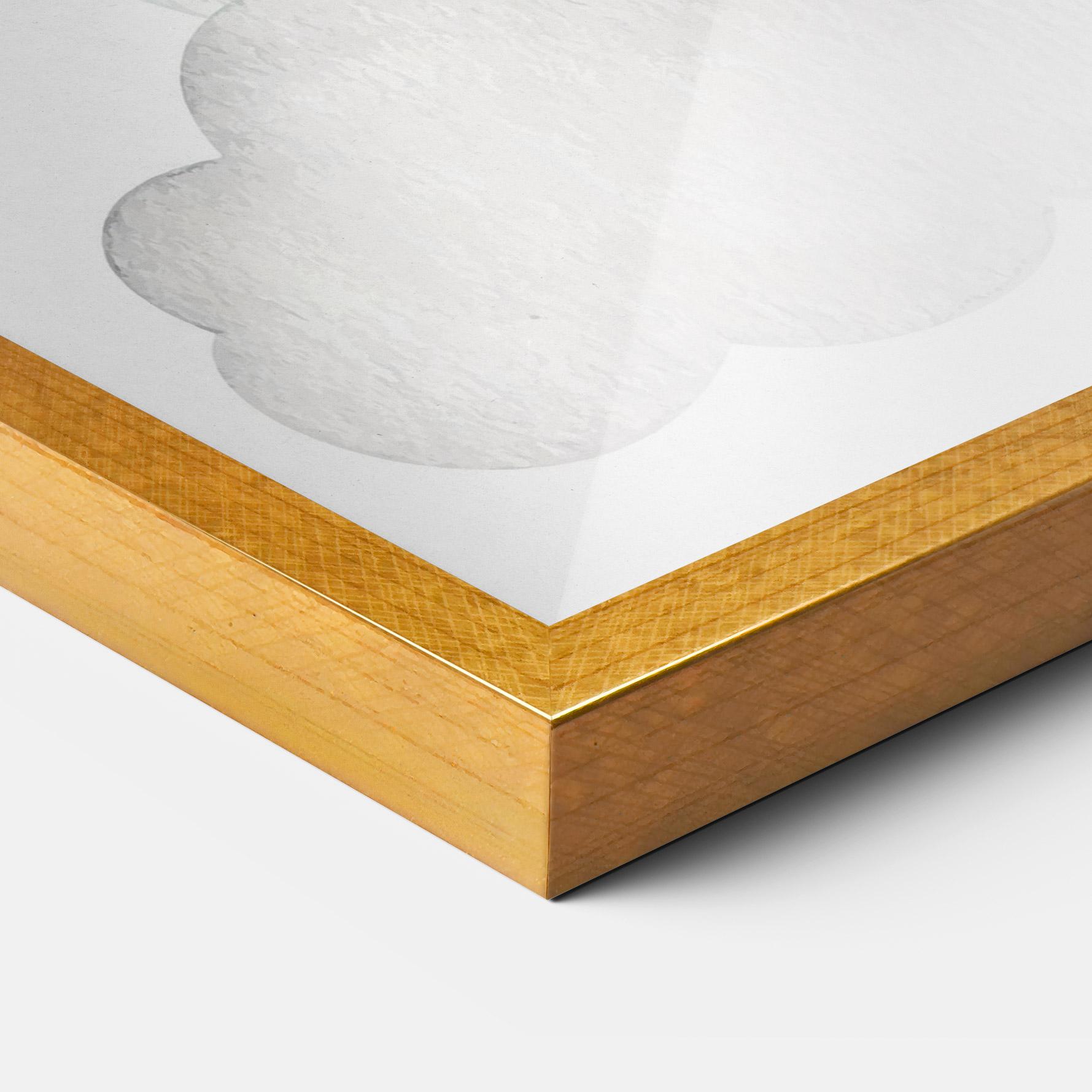 Gerahmte Poster Sheep Jump mockup 3