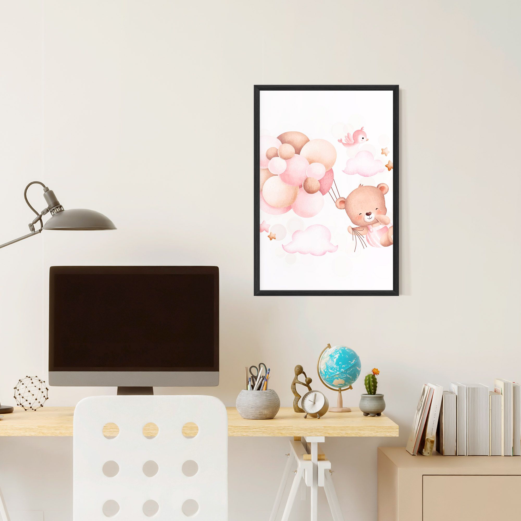 Pink Bear Balloons mockup 6