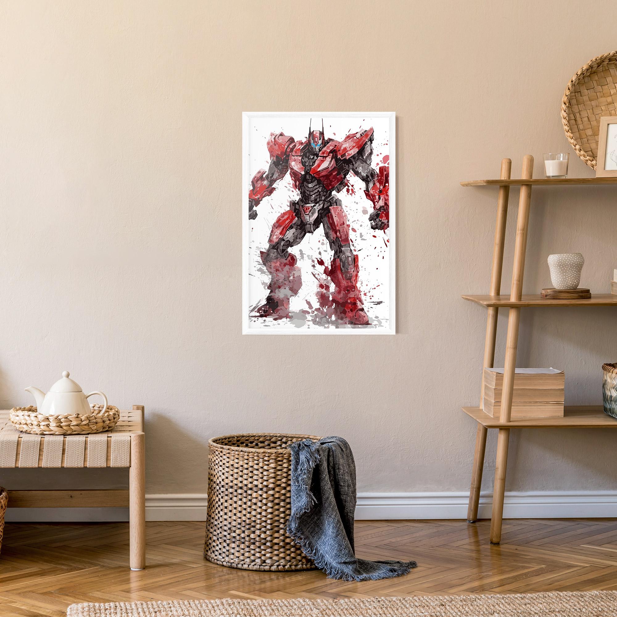 Gerahmte Poster Red Sentinel Prime mockup 9