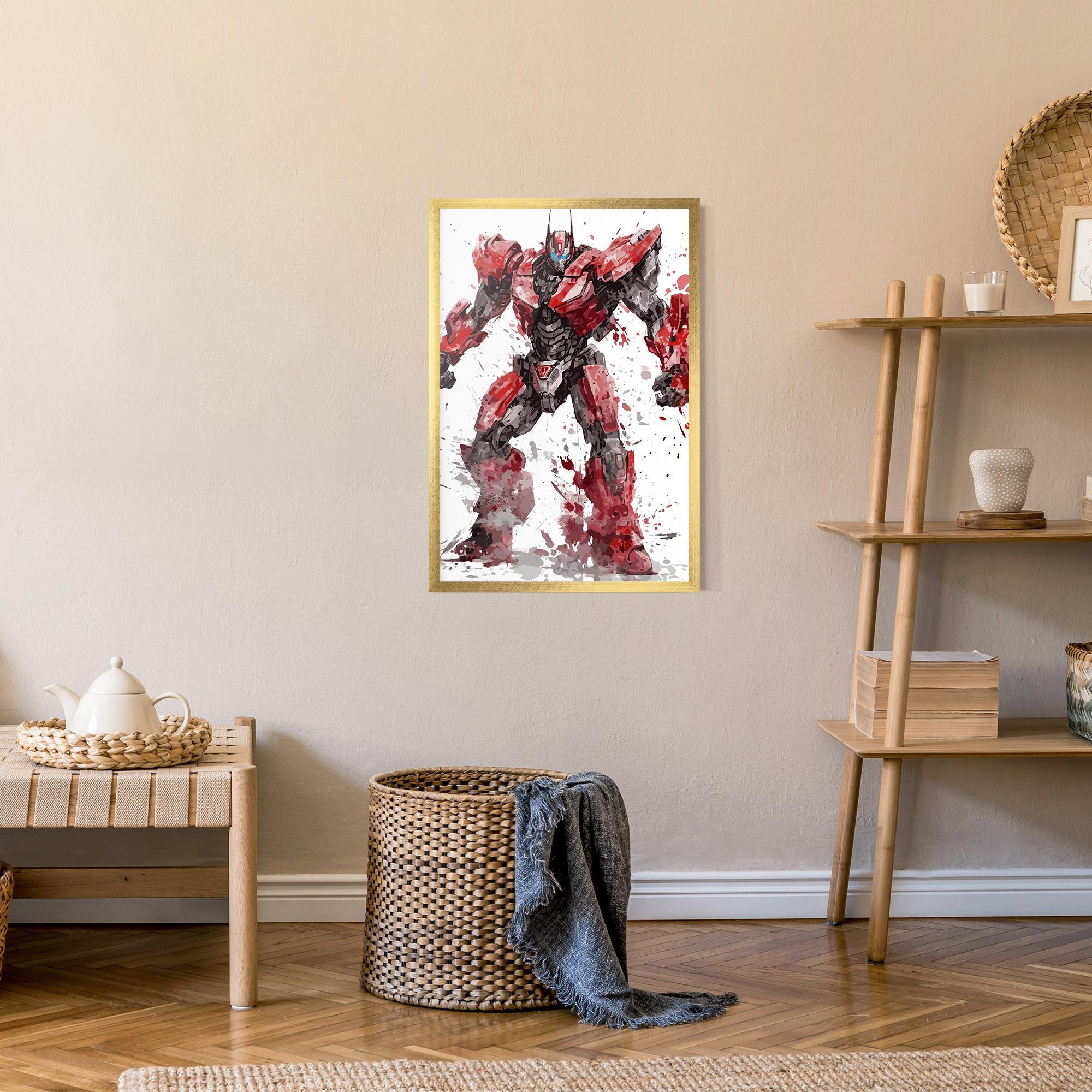 Gerahmte Poster Red Sentinel Prime mockup 9