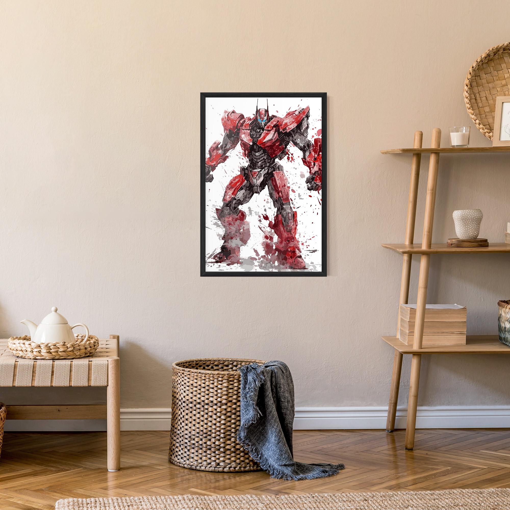Gerahmte Poster Red Sentinel Prime mockup 9