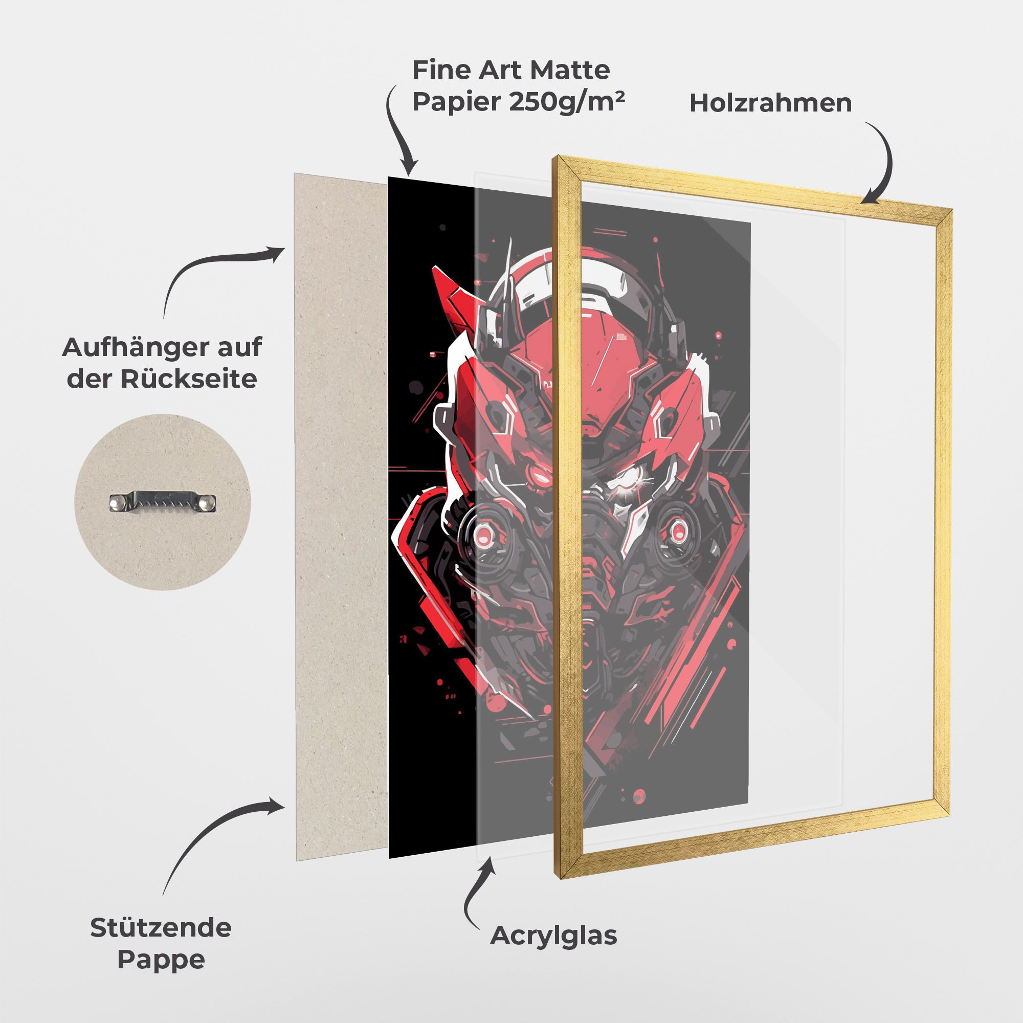 Red Robot Art mockup 1