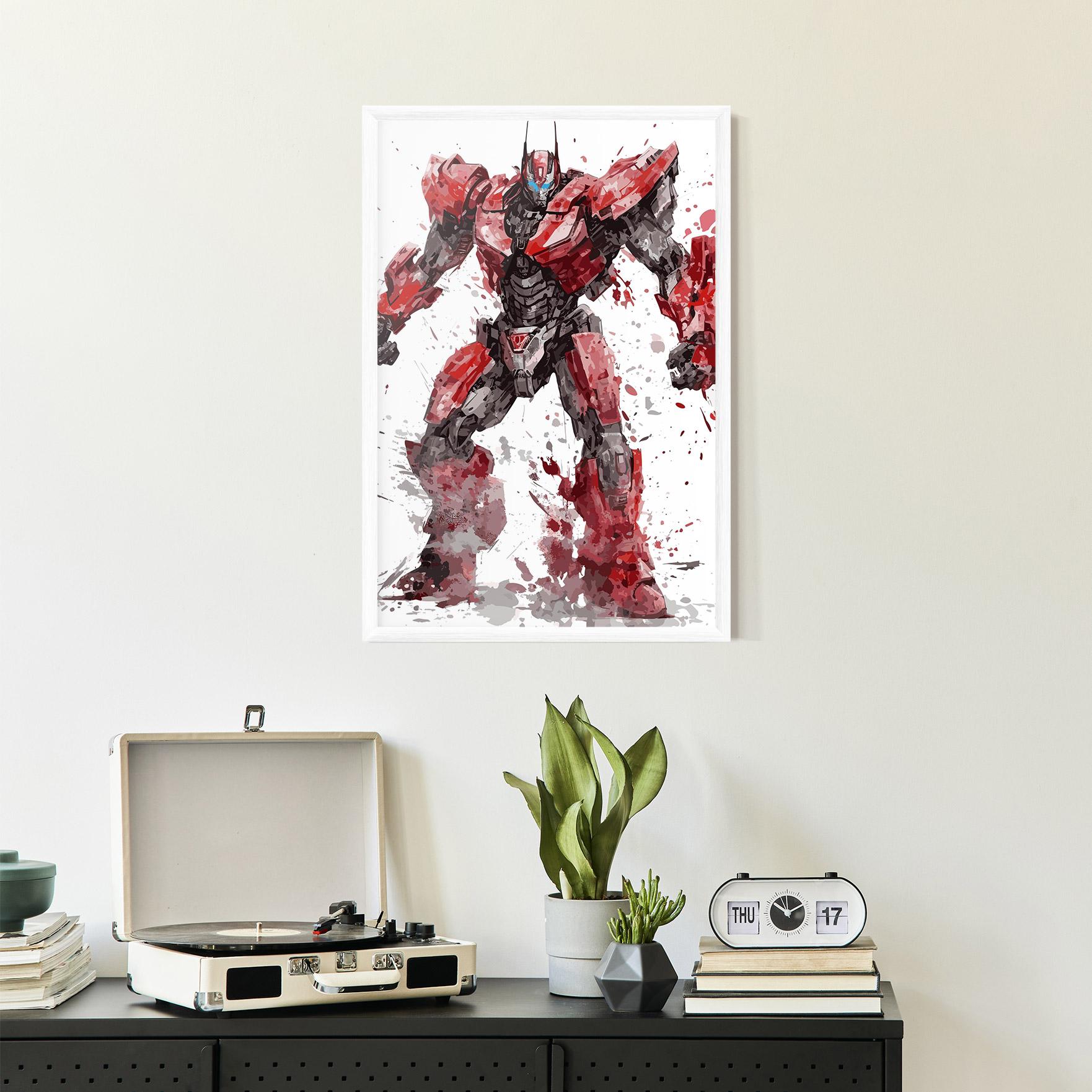 Gerahmte Poster Red Sentinel Prime mockup 2