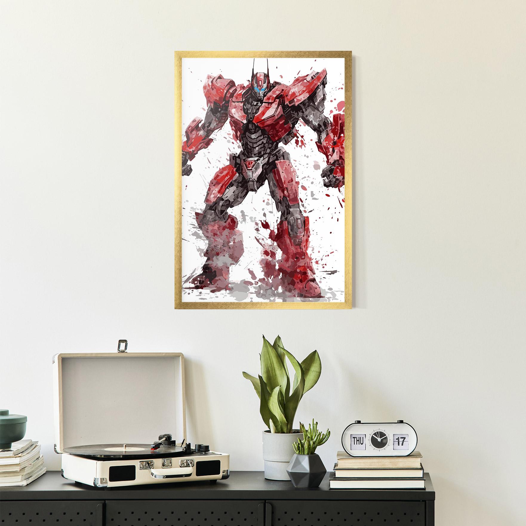 Gerahmte Poster Red Sentinel Prime mockup 2