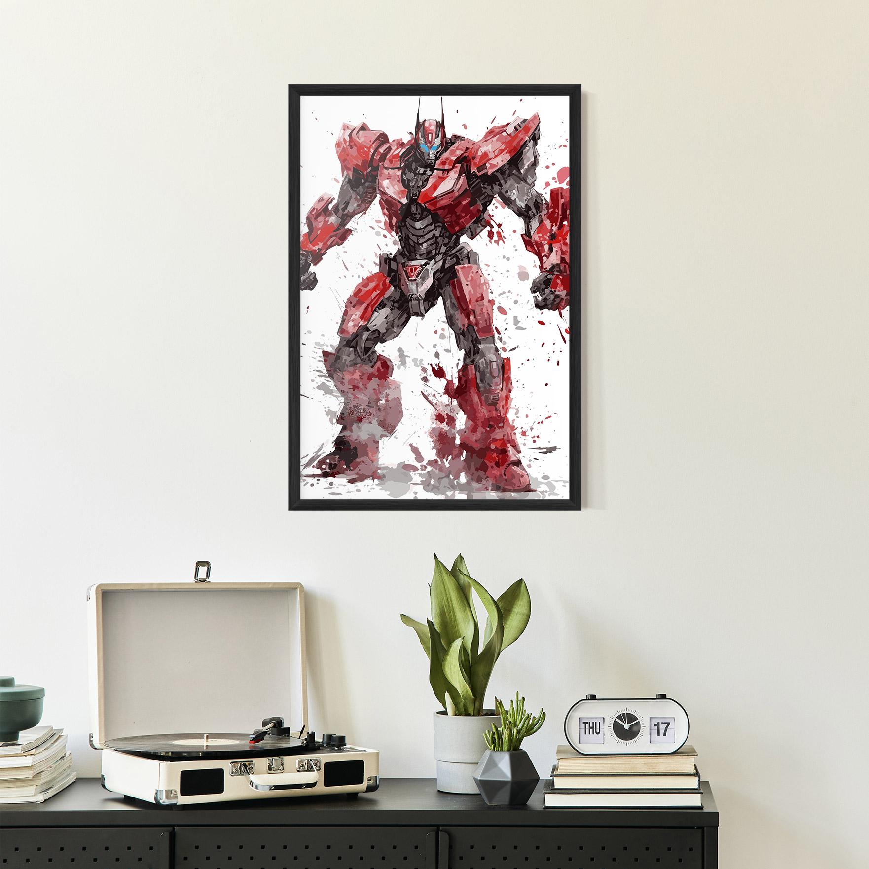 Gerahmte Poster Red Sentinel Prime mockup 2