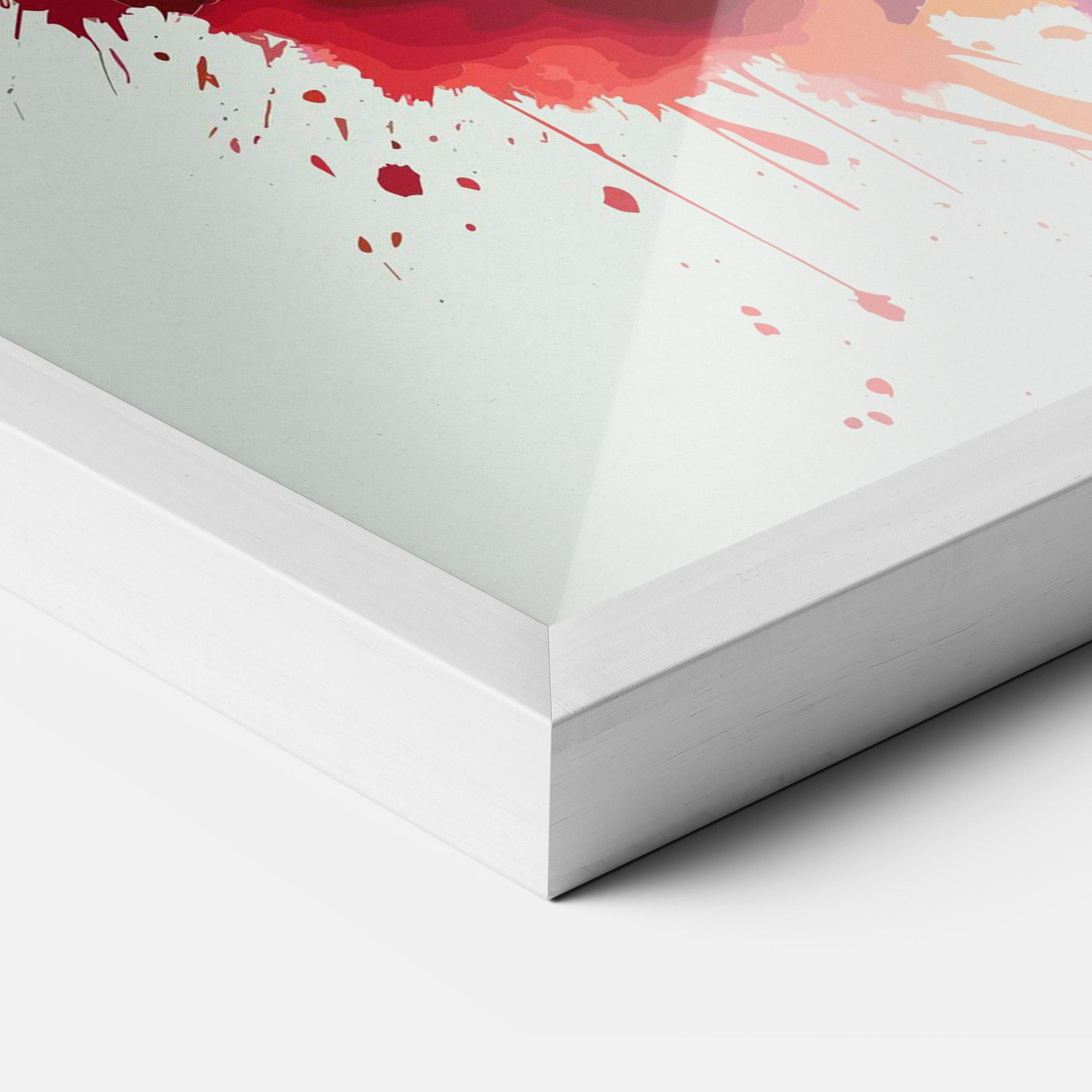 Gerahmte Poster Harley Quin mockup 3