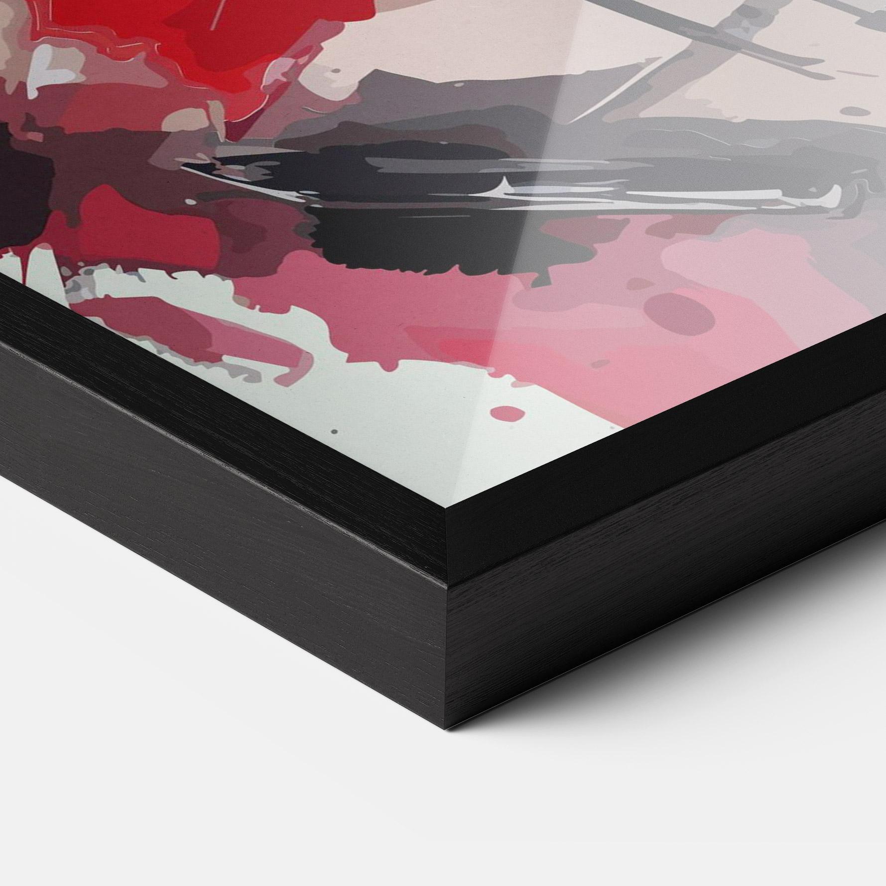 Gerahmte Poster Art Harley Quin mockup 3