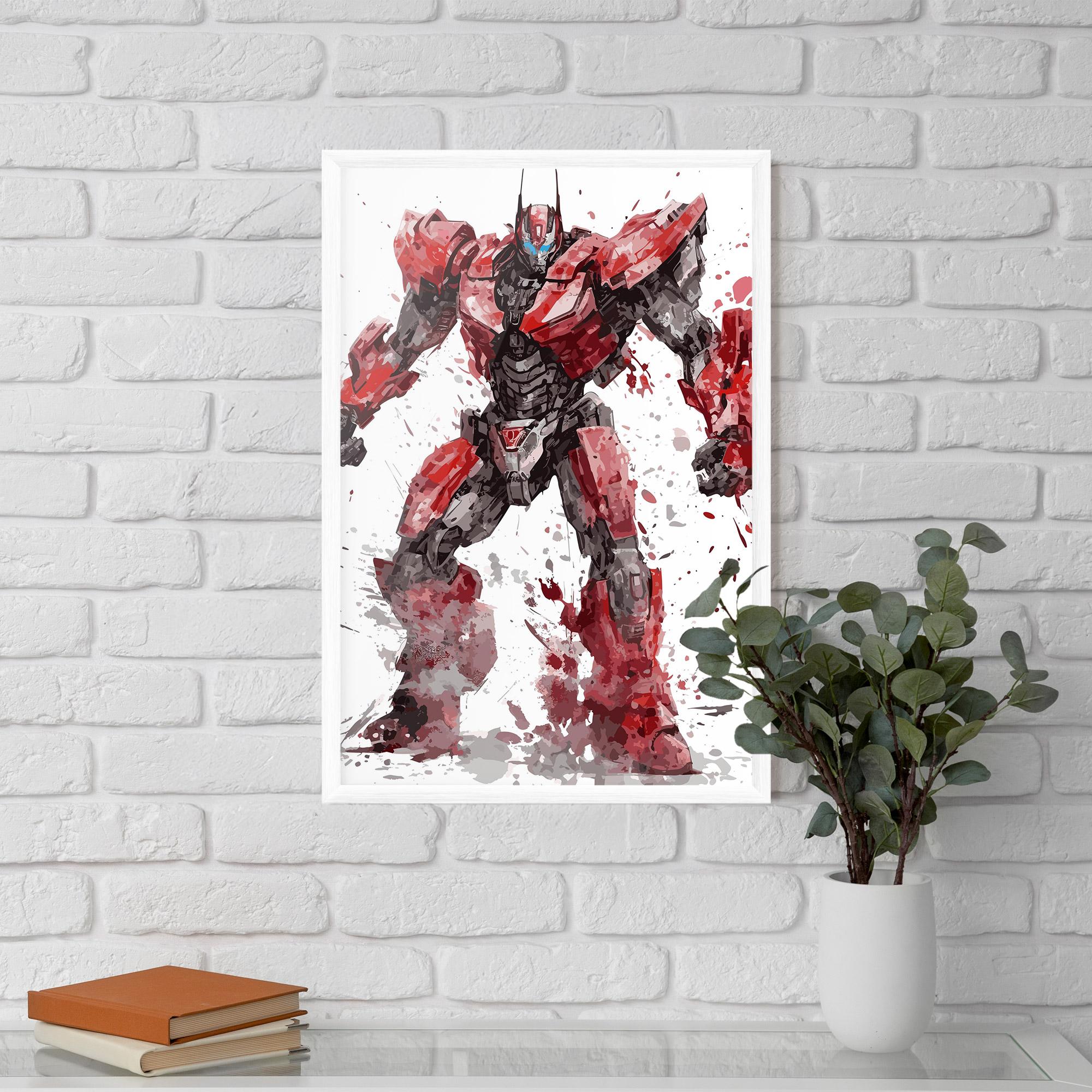 Gerahmte Poster Red Sentinel Prime mockup 5