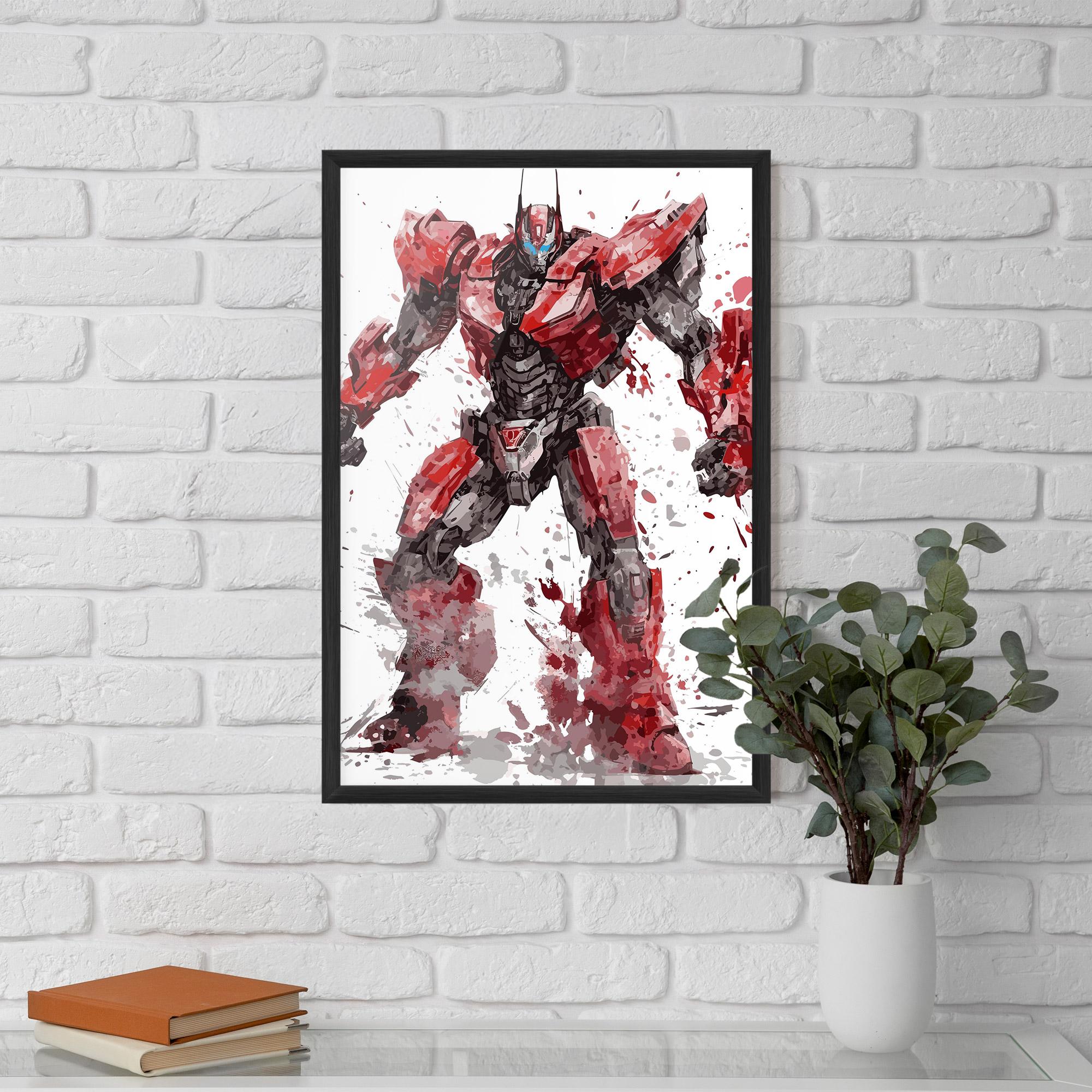 Gerahmte Poster Red Sentinel Prime mockup 5