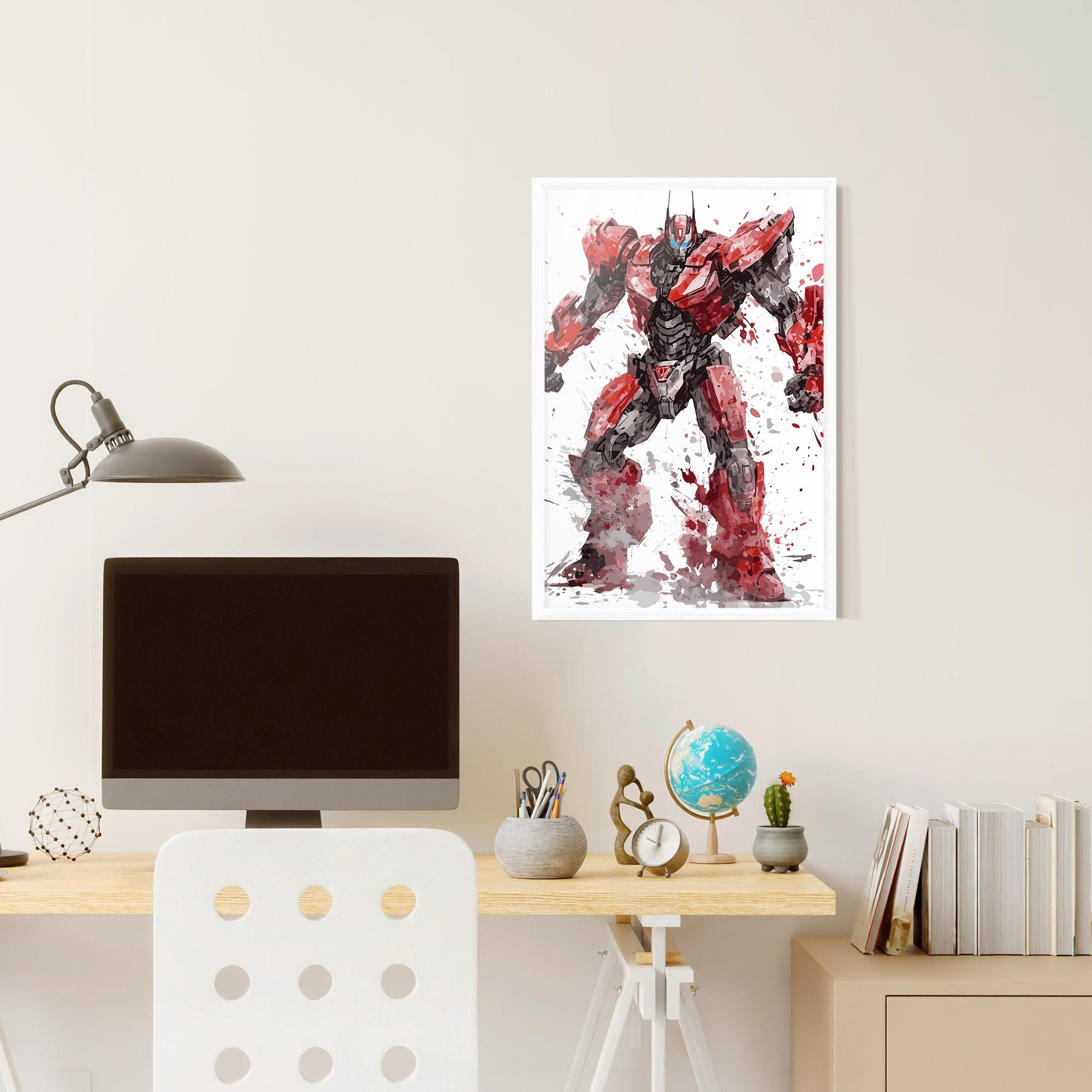 Gerahmte Poster Red Sentinel Prime mockup 6