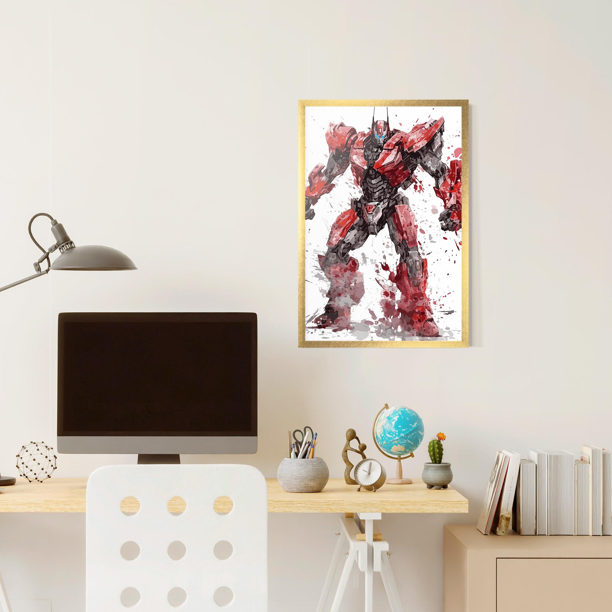Gerahmte Poster Red Sentinel Prime mockup 6