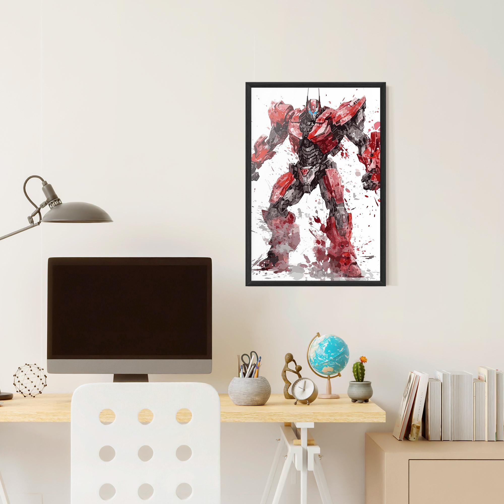 Gerahmte Poster Red Sentinel Prime mockup 6