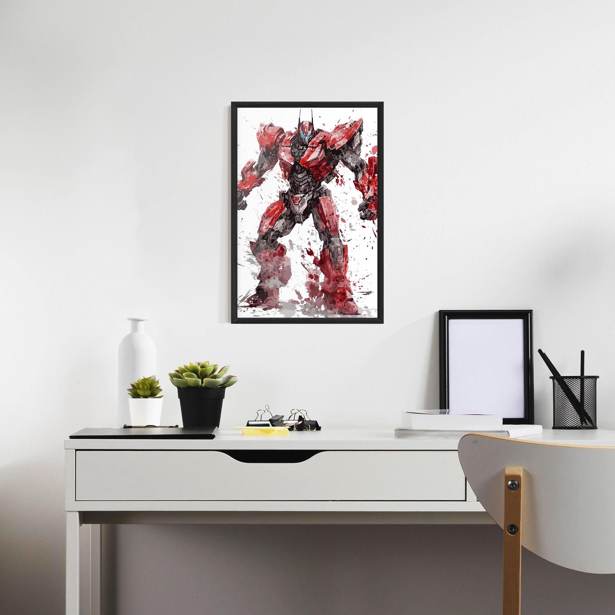 Gerahmte Poster Red Sentinel Prime mockup 7