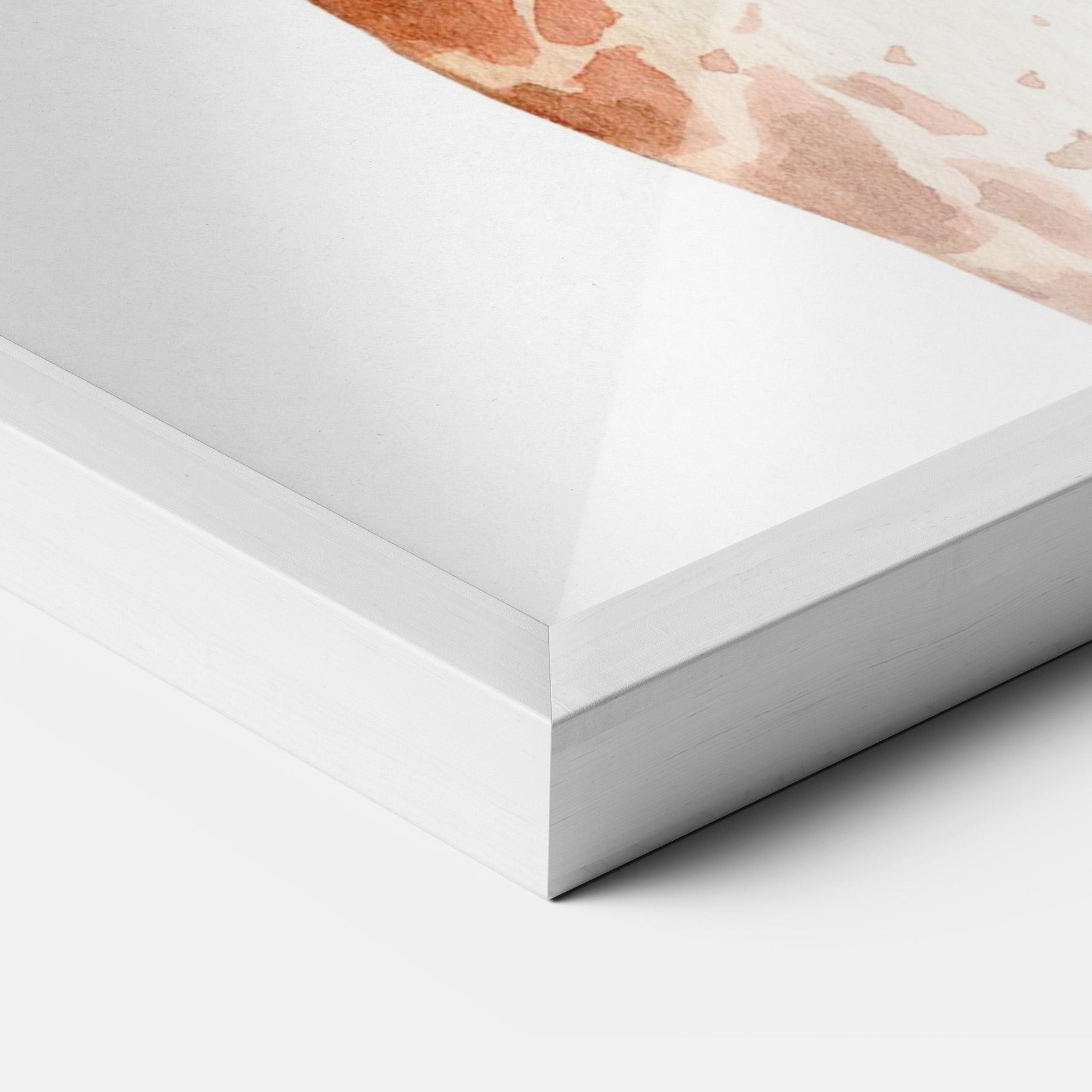 Gerahmte Poster Girafa Calma mockup 3