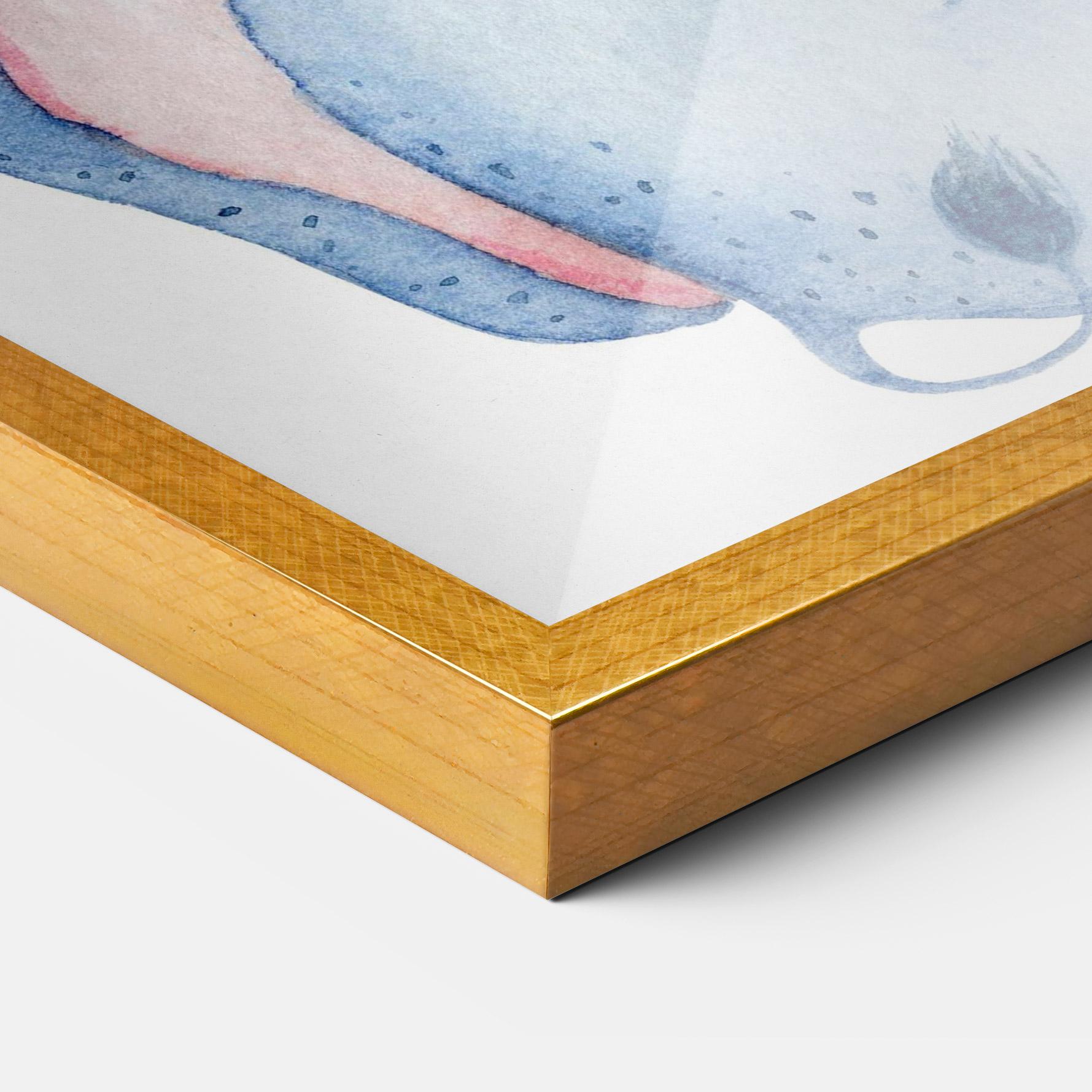 Gerahmte Poster Elefant Somnoros mockup 3