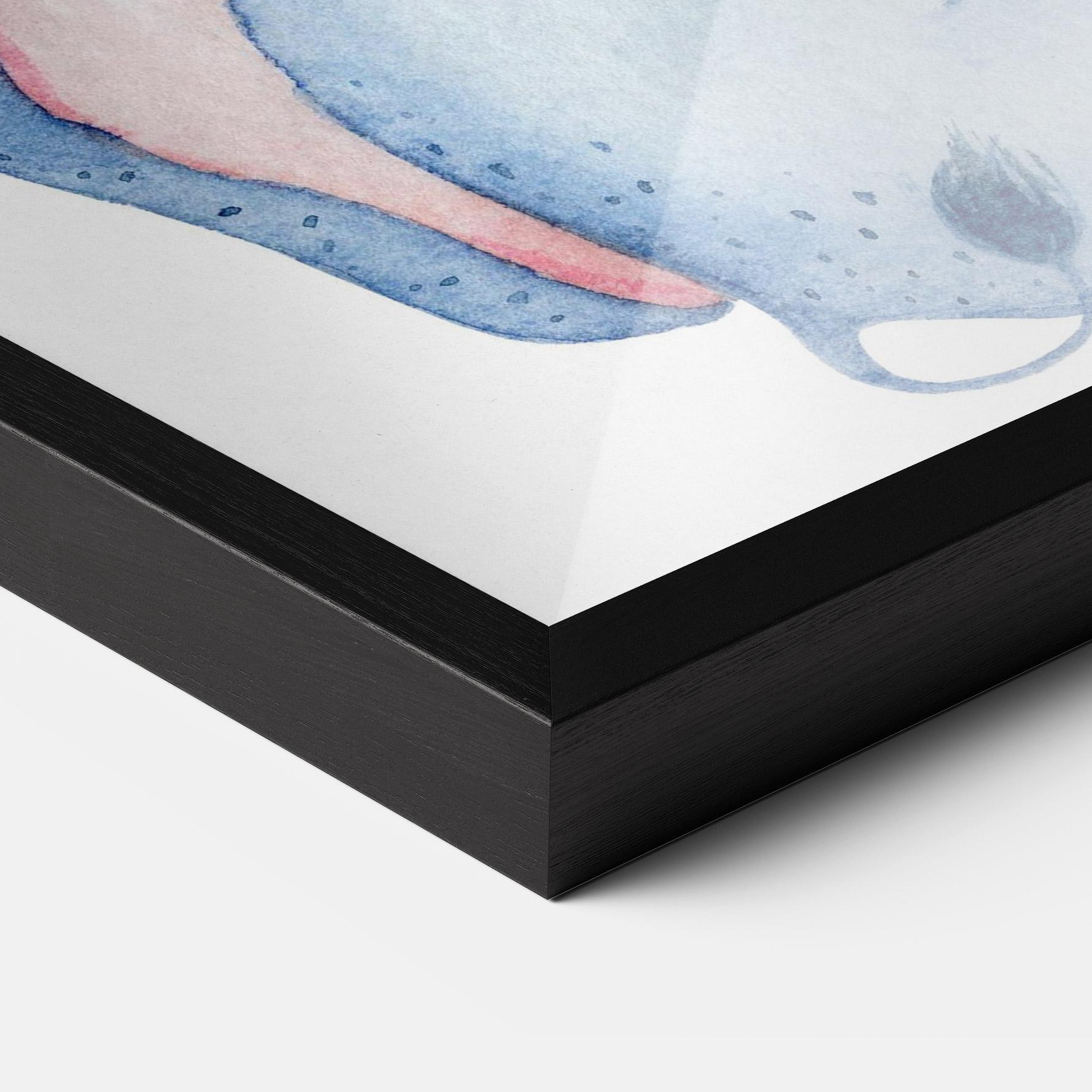 Gerahmte Poster Elefant Somnoros mockup 3