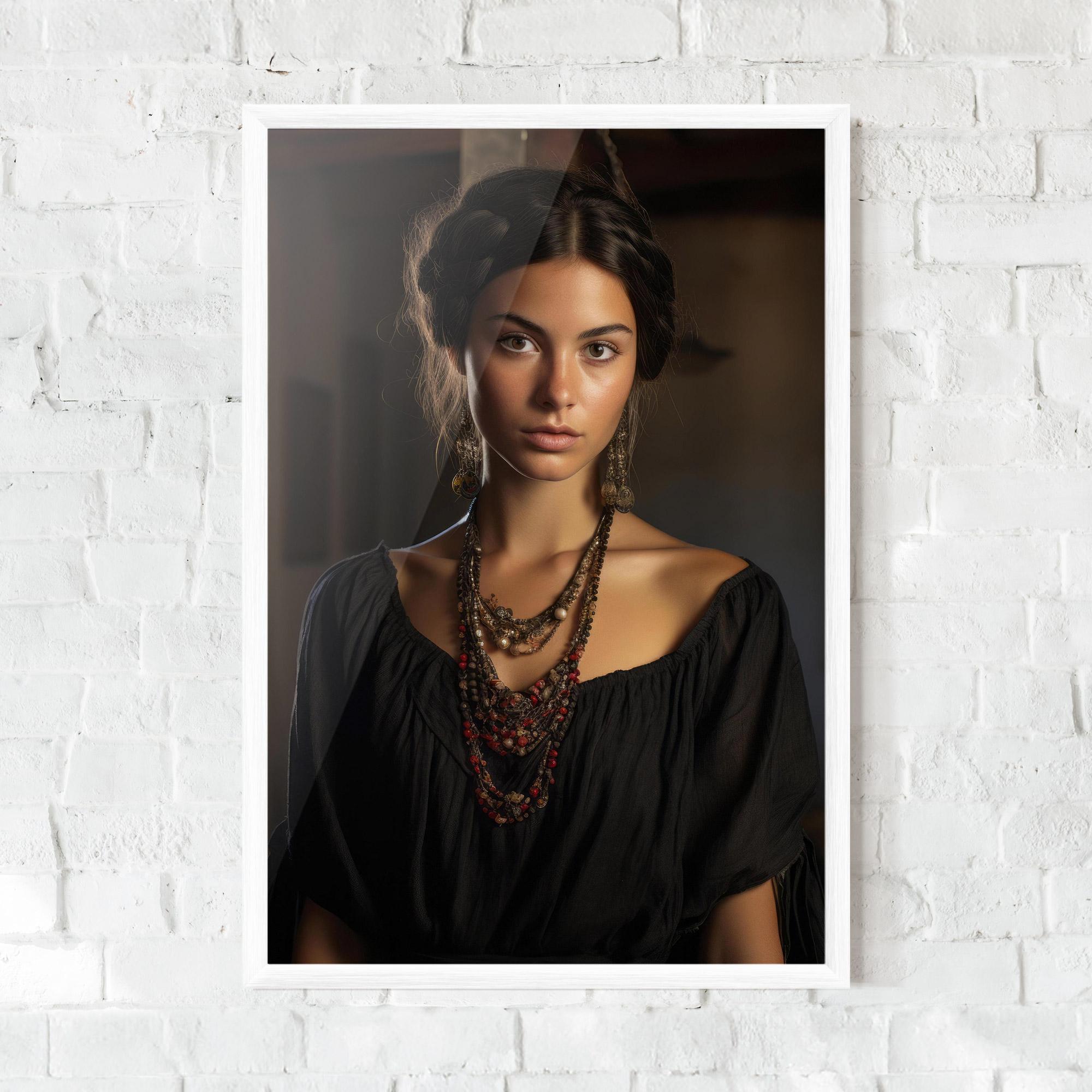 Gerahmte Poster Handmade Jewelry mockup 0