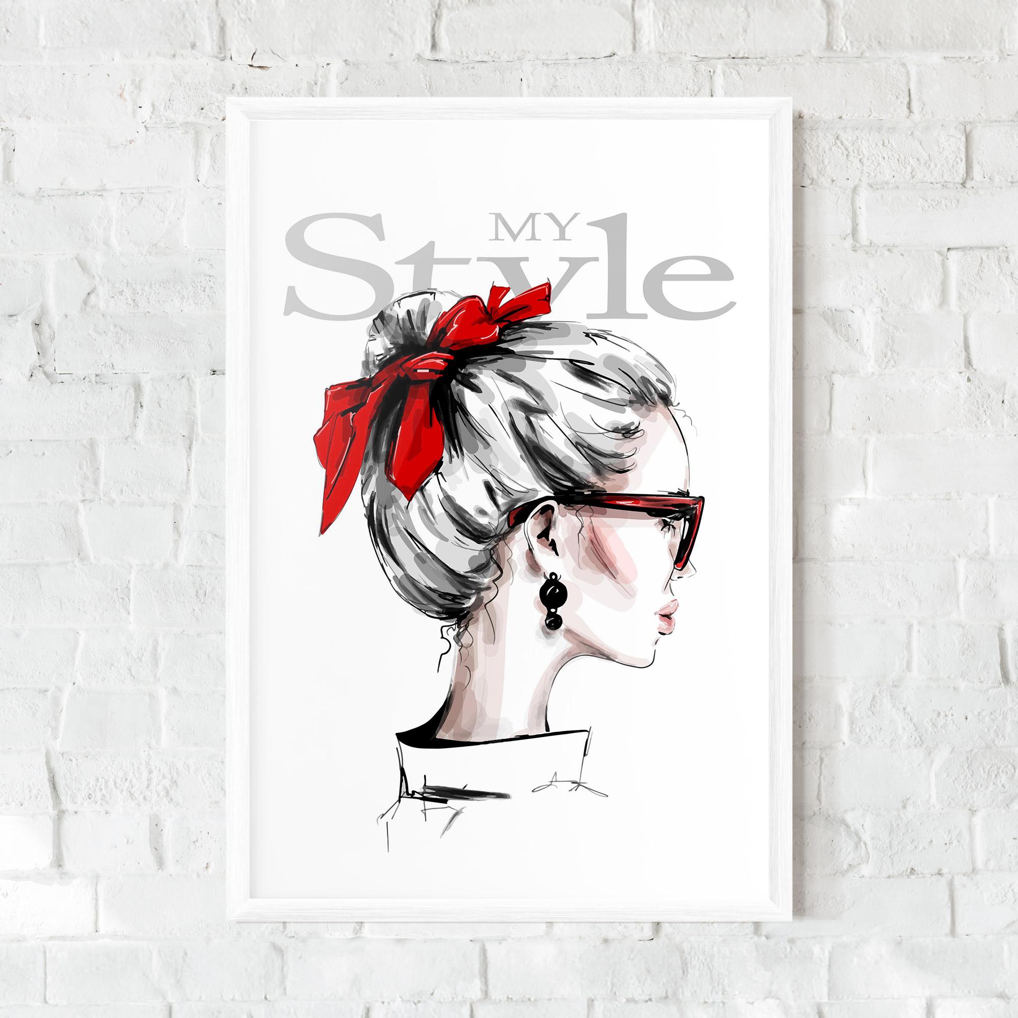 Gerahmte Poster My Style mockup 0