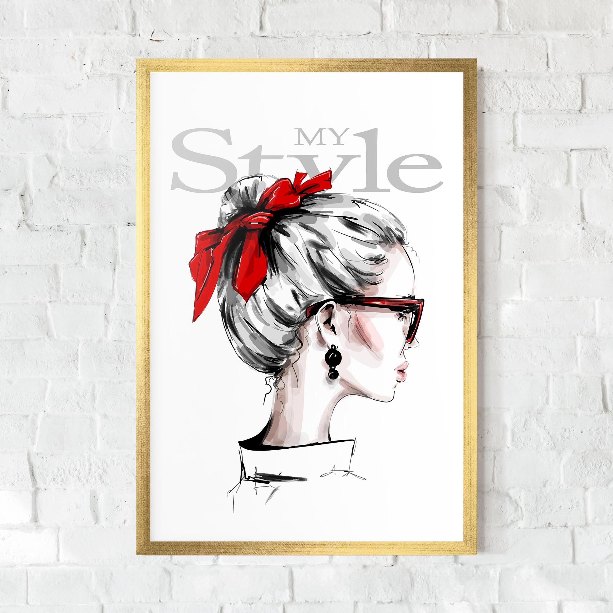 Gerahmte Poster My Style mockup 0