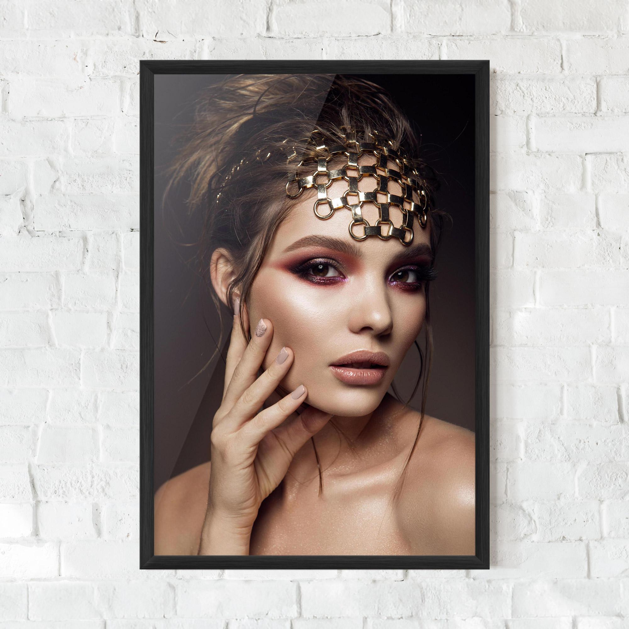 Gerahmte Poster Head Accessory mockup 0