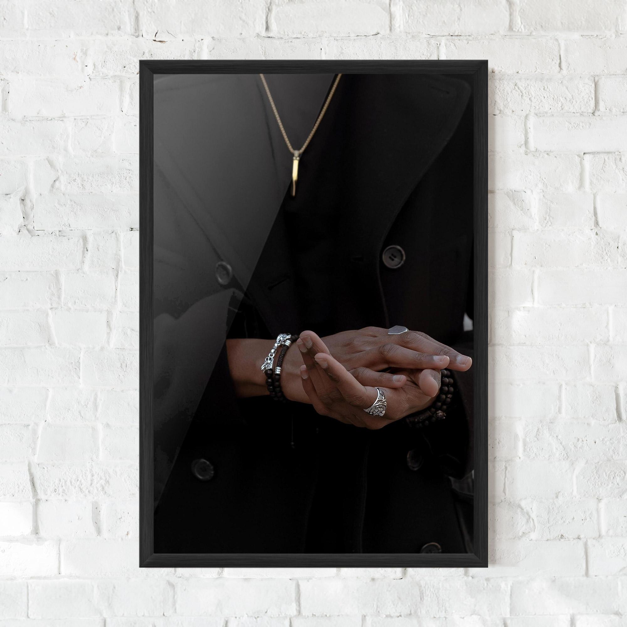 Gerahmte Poster Man Accessories mockup 0