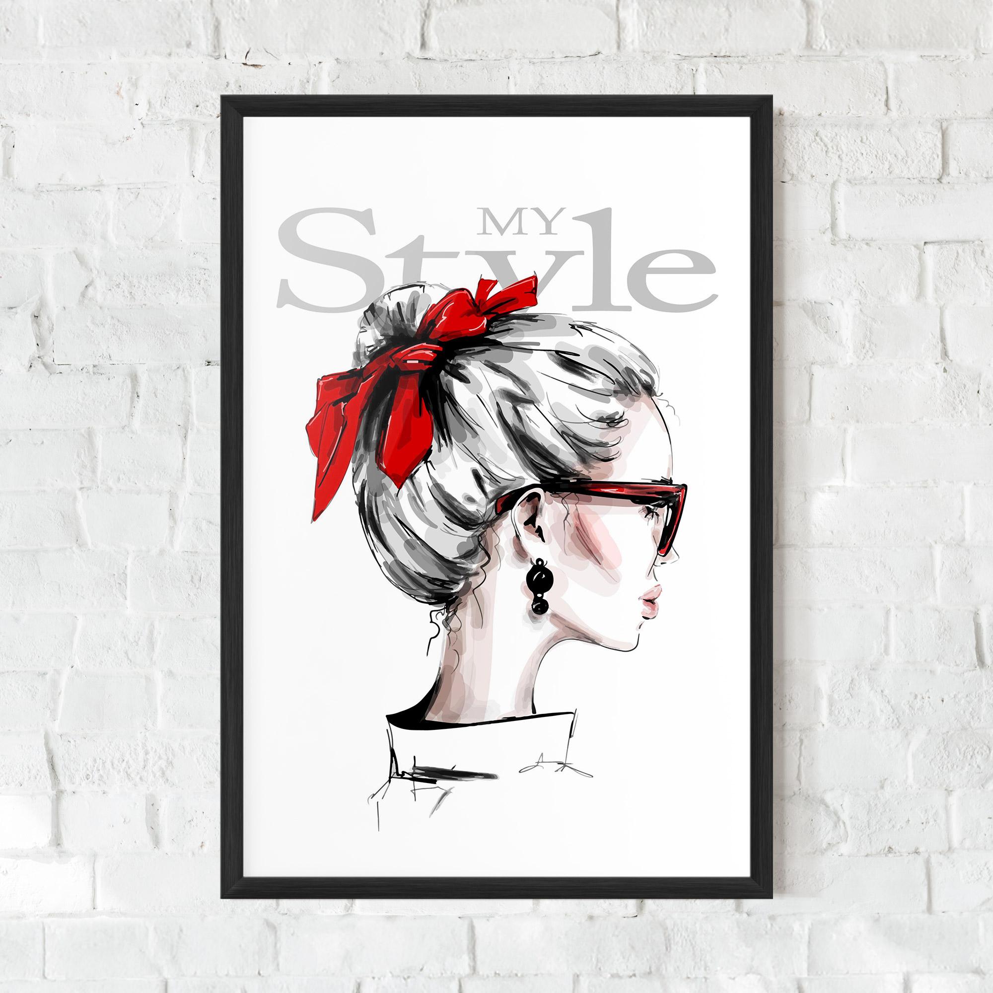 Gerahmte Poster My Style mockup 0