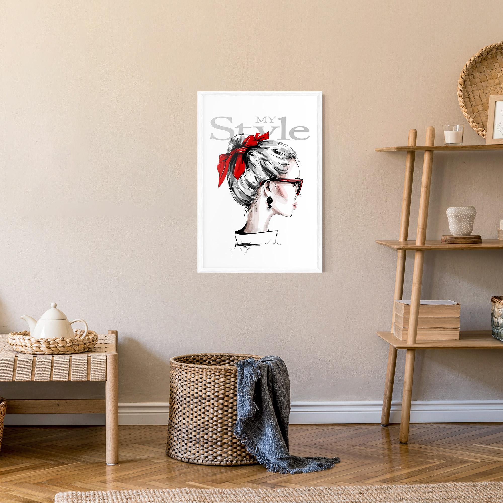 Gerahmte Poster My Style mockup 9