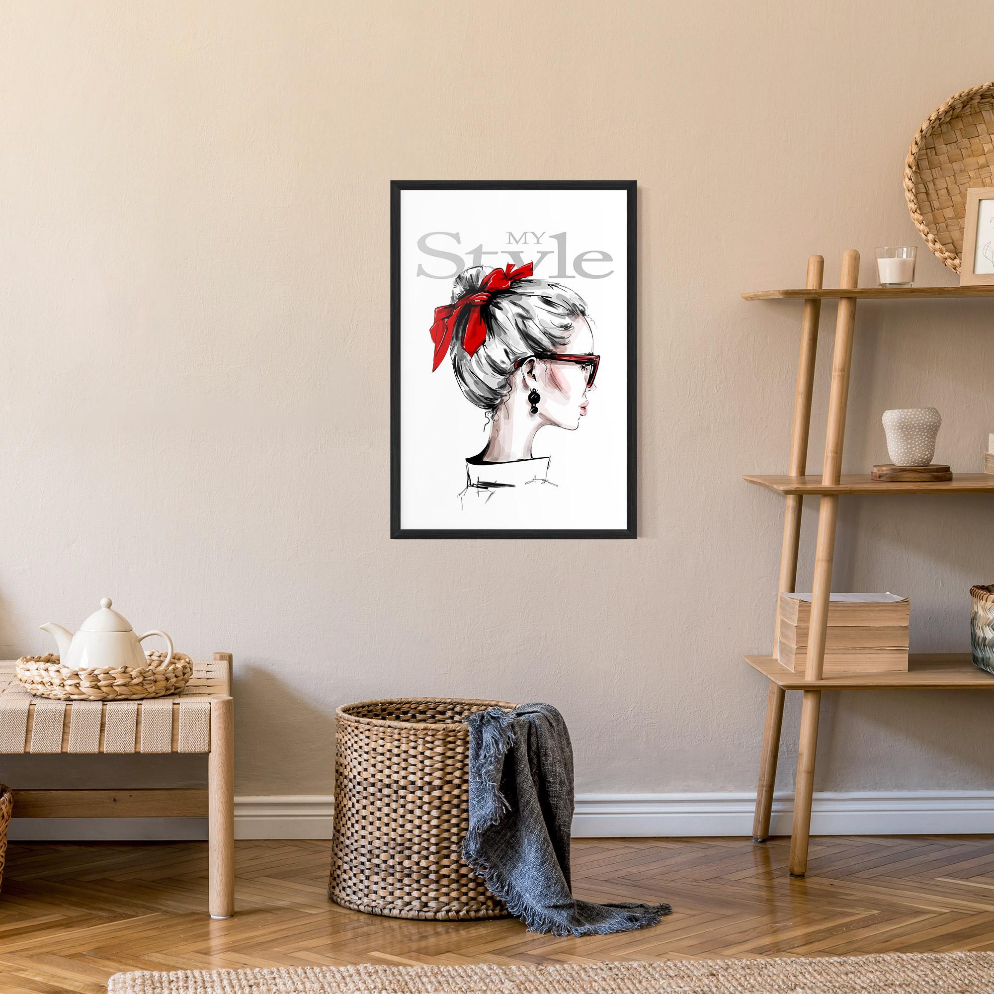 Gerahmte Poster My Style mockup 9