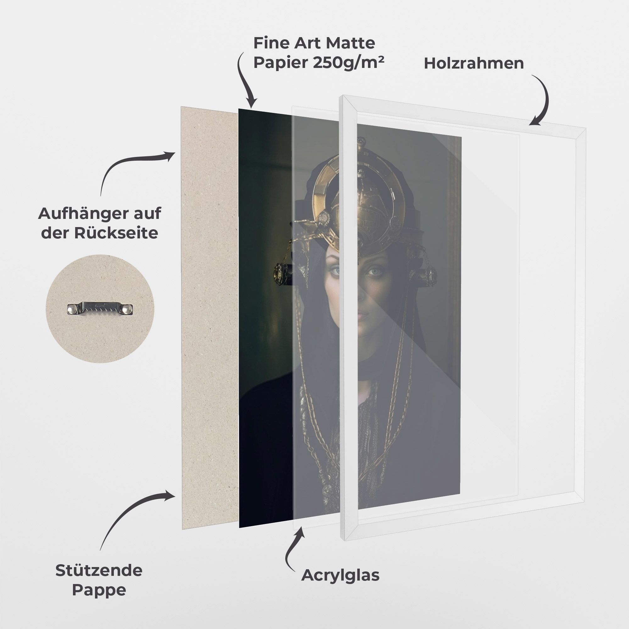 Gold Headpiece mockup 1