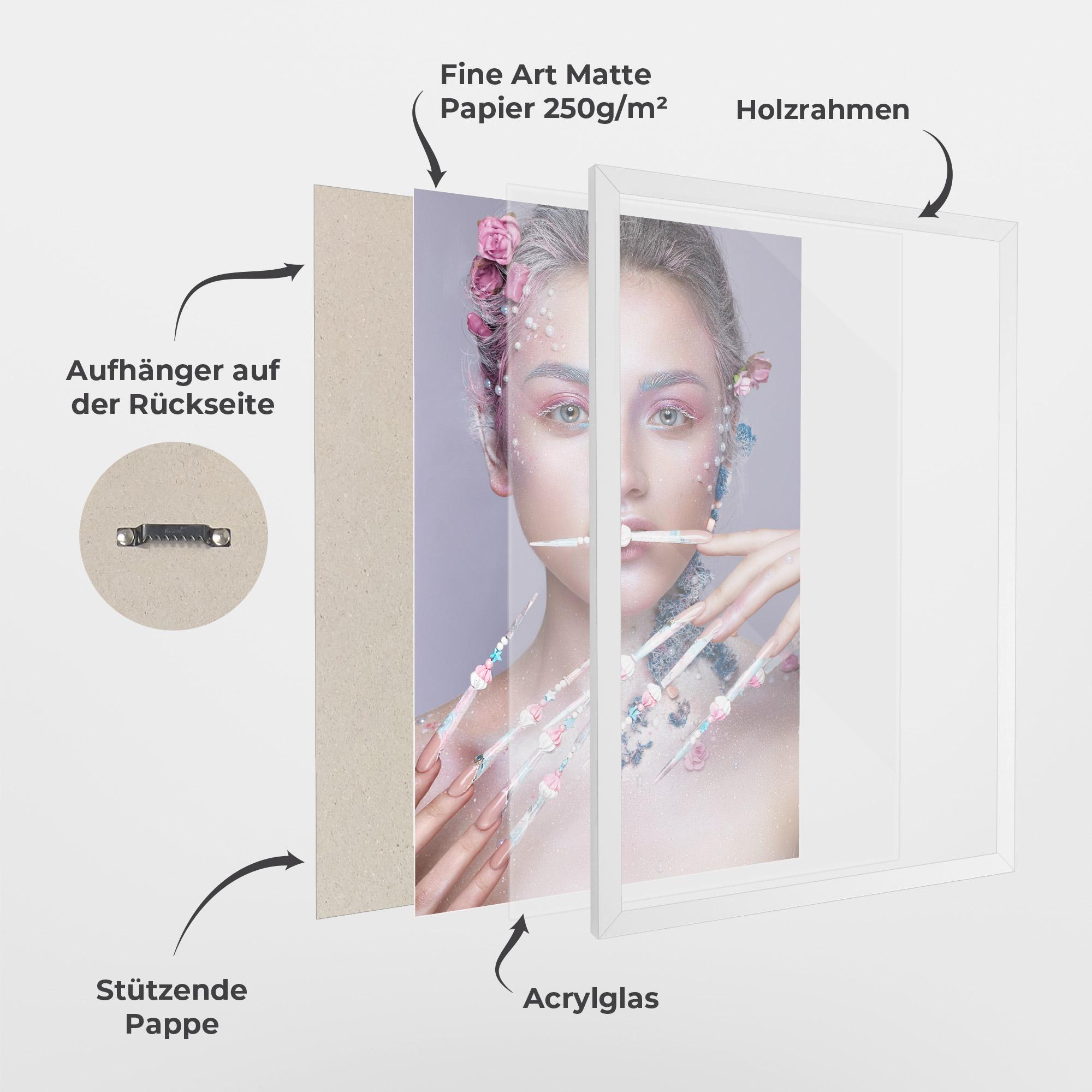 Gerahmte Poster Sweet Fairy mockup 1