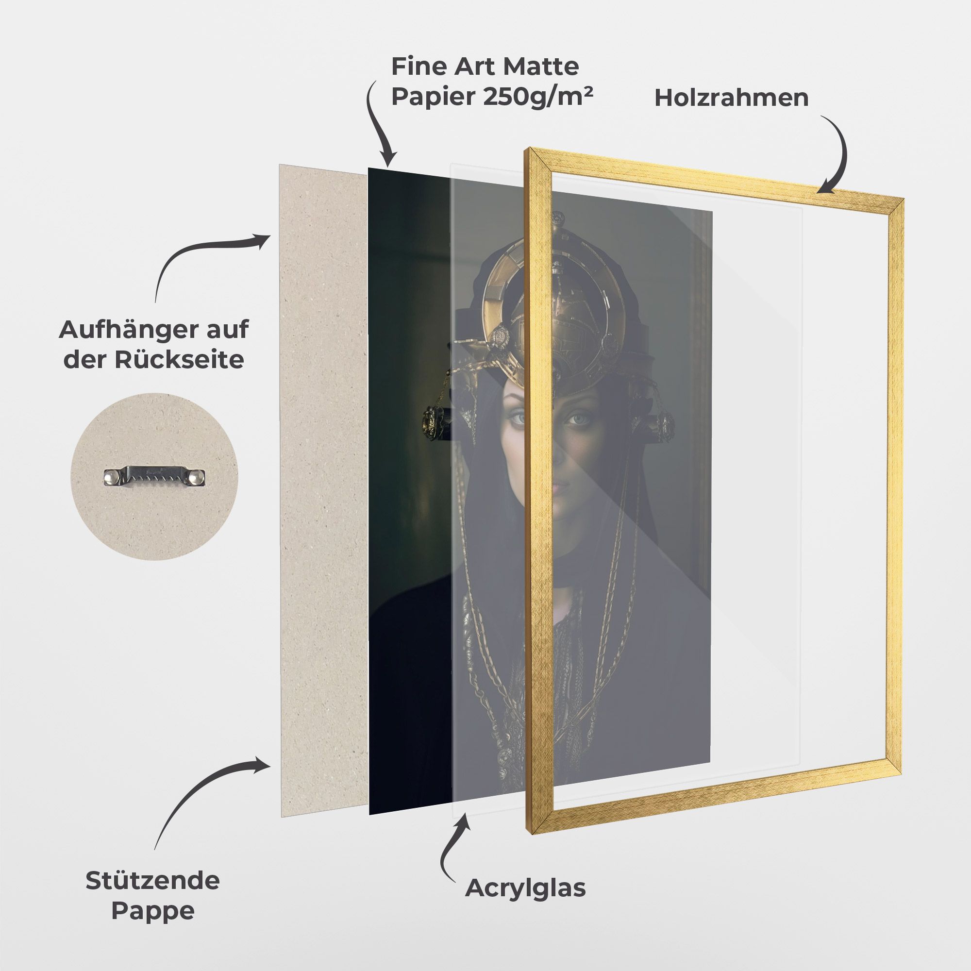 Gold Headpiece mockup 1