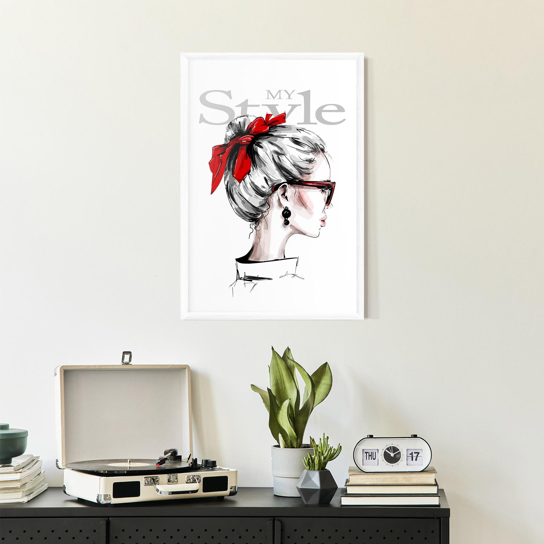 Gerahmte Poster My Style mockup 2